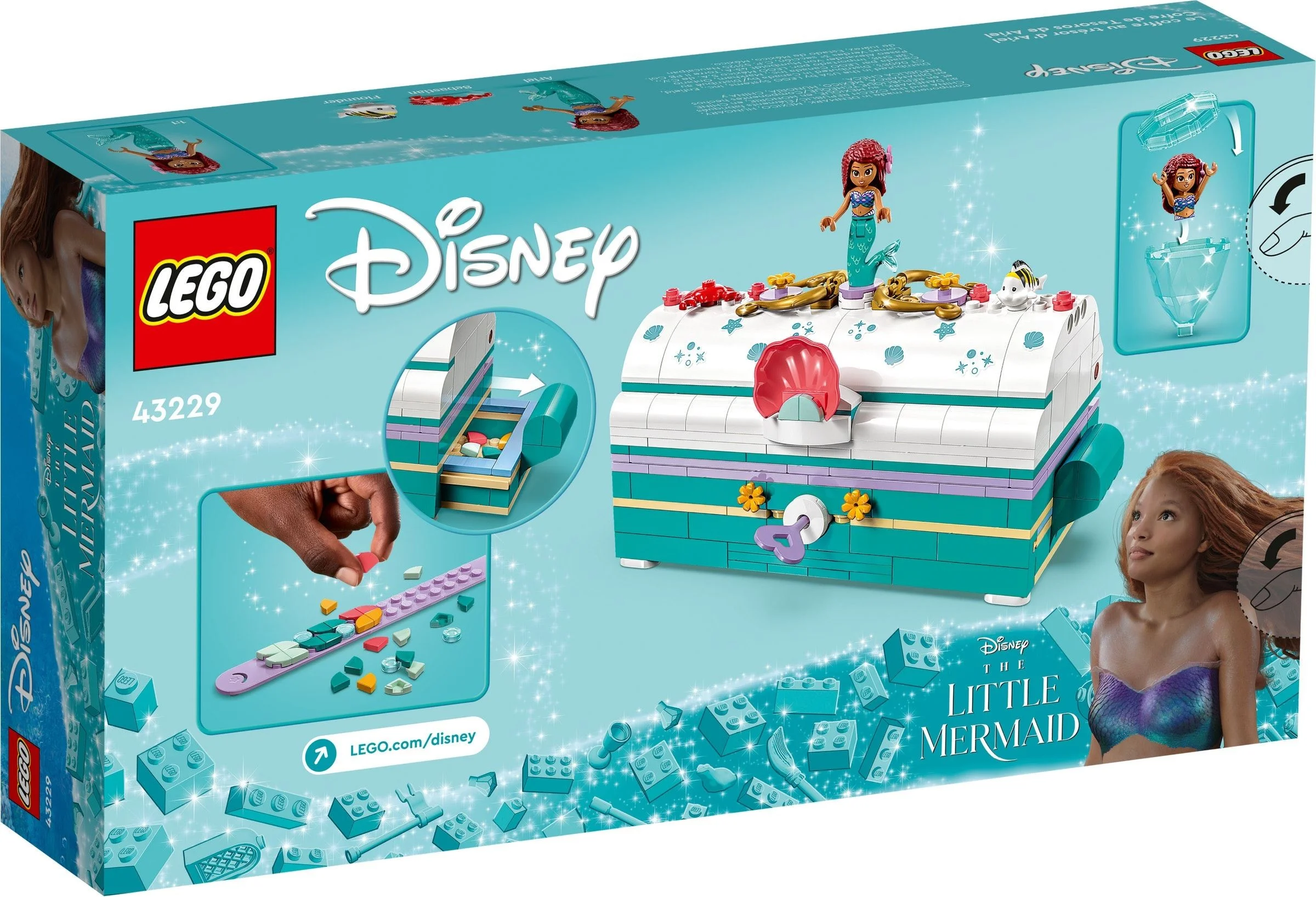 LEGO® 43229 LEGO Disney Princess Skrzynia ze skarbami Arielki - zdjęcie 8