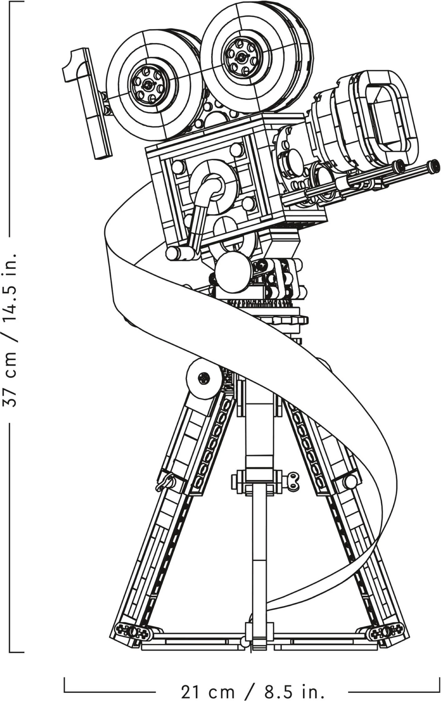 LEGO® 43230 Kamera Walta Disneya - zdjęcie 3