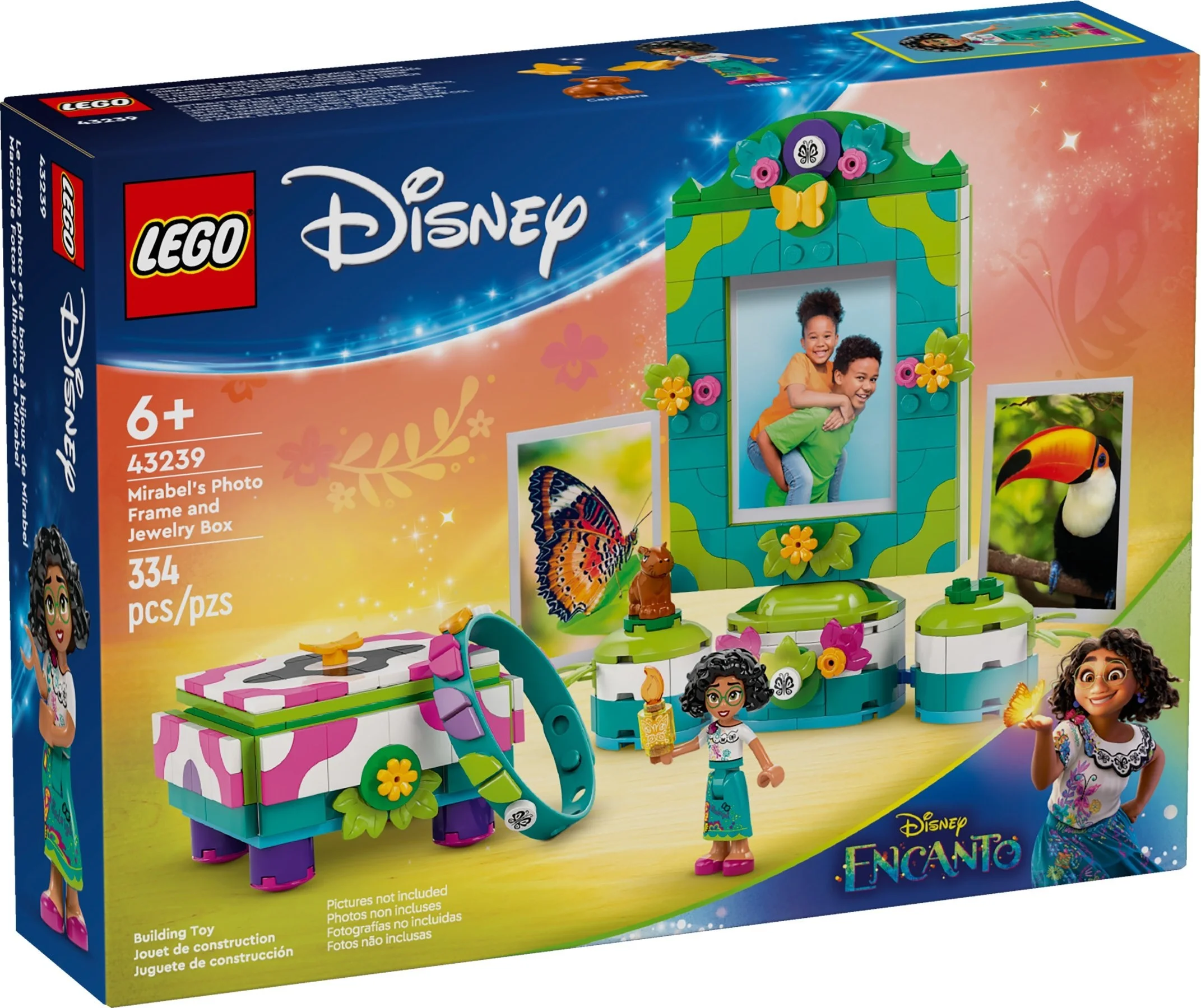 LEGO® 43239 LEGO Disney Ramka na zdjęcia i szkatułka Mirabel - zdjęcie 1