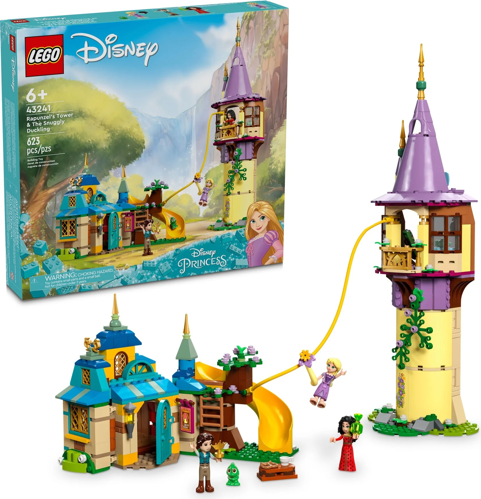 LEGO® 43241 Lego Disney Wieża Roszpunki I Dziarskie Kaczątko - zdjęcie 2