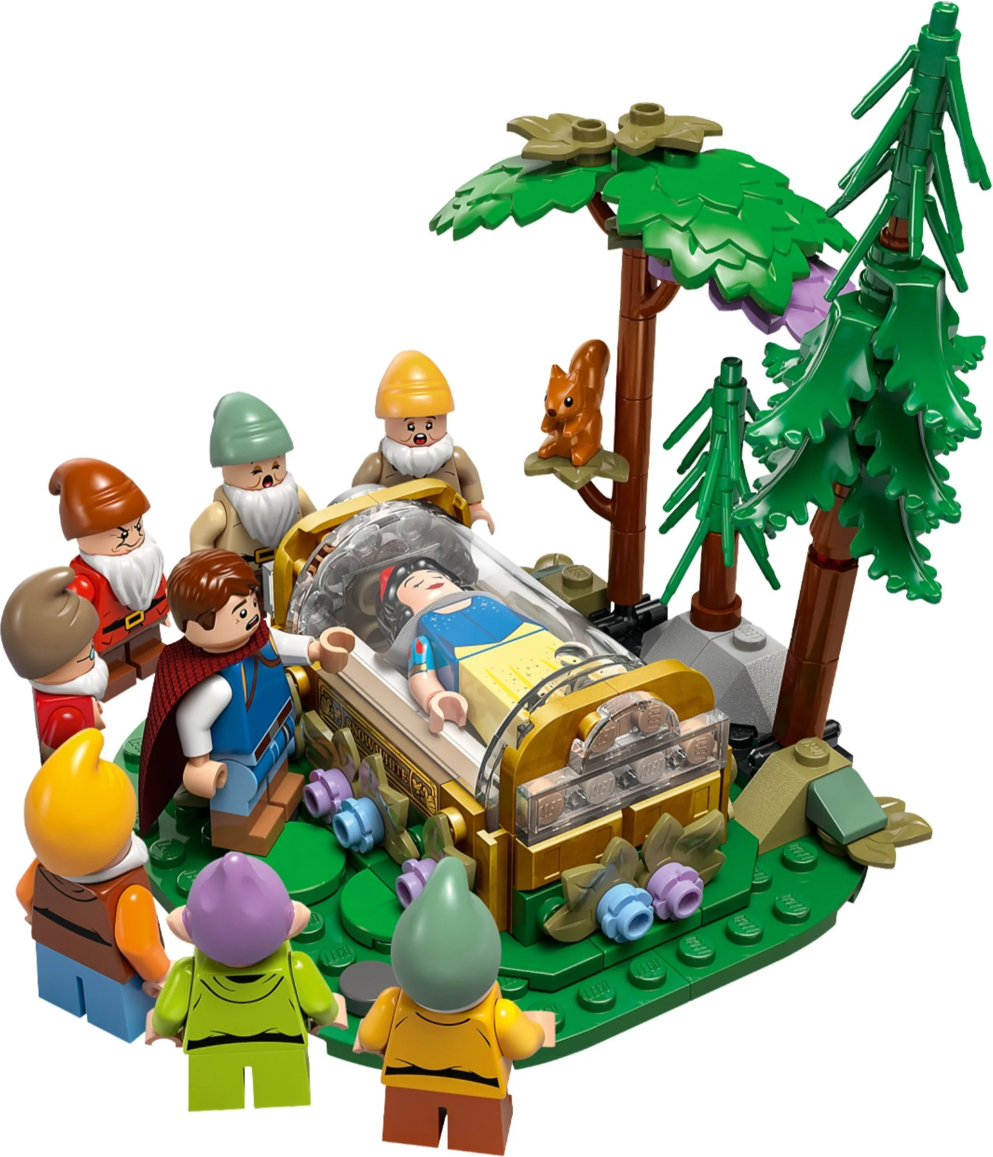 LEGO® 43242 Chatka Królewny Śnieżki i siedmiu krasnoludków - zdjęcie 3