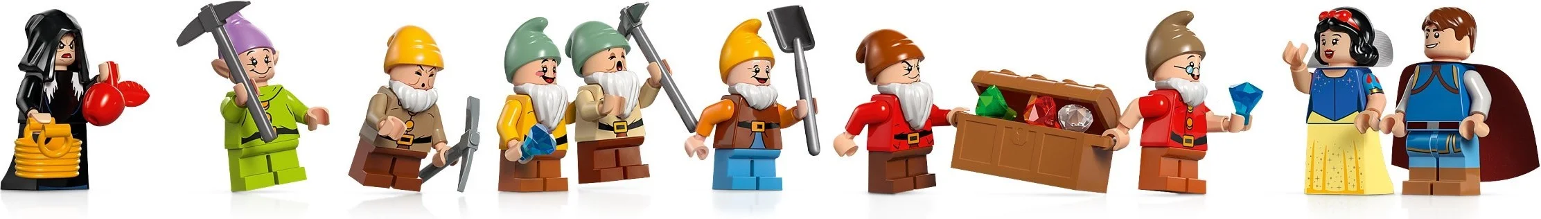 LEGO® 43242 Chatka Królewny Śnieżki i siedmiu krasnoludków - zdjęcie 4