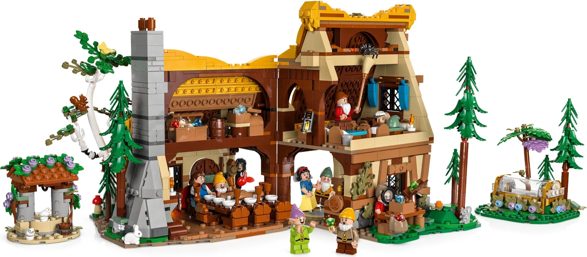 LEGO® 43242 Chatka Królewny Śnieżki i siedmiu krasnoludków - zdjęcie 11
