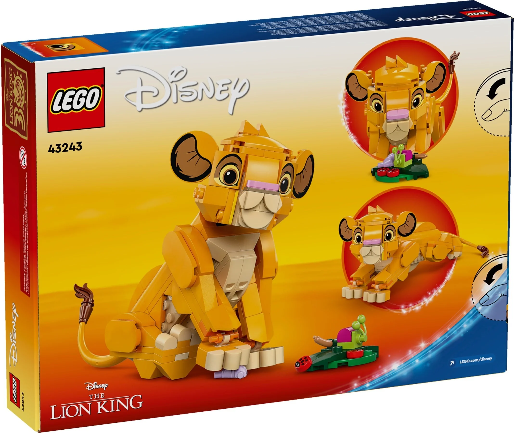 LEGO® 43243 Król Lew - Lwiątko Simba - zdjęcie 5