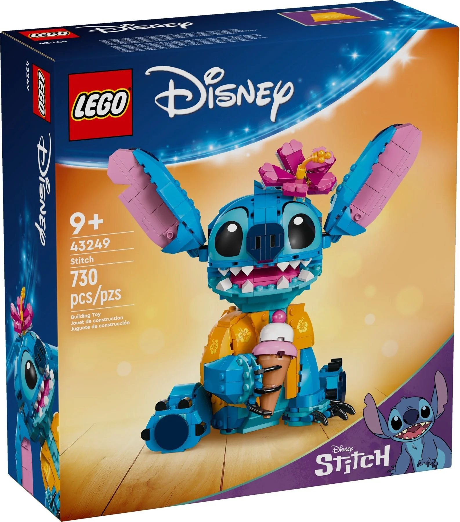 LEGO® 43249 Zestaw oświetleniowy z pilotem zdalnego sterowania do Lego Stitch - zdjęcie 2