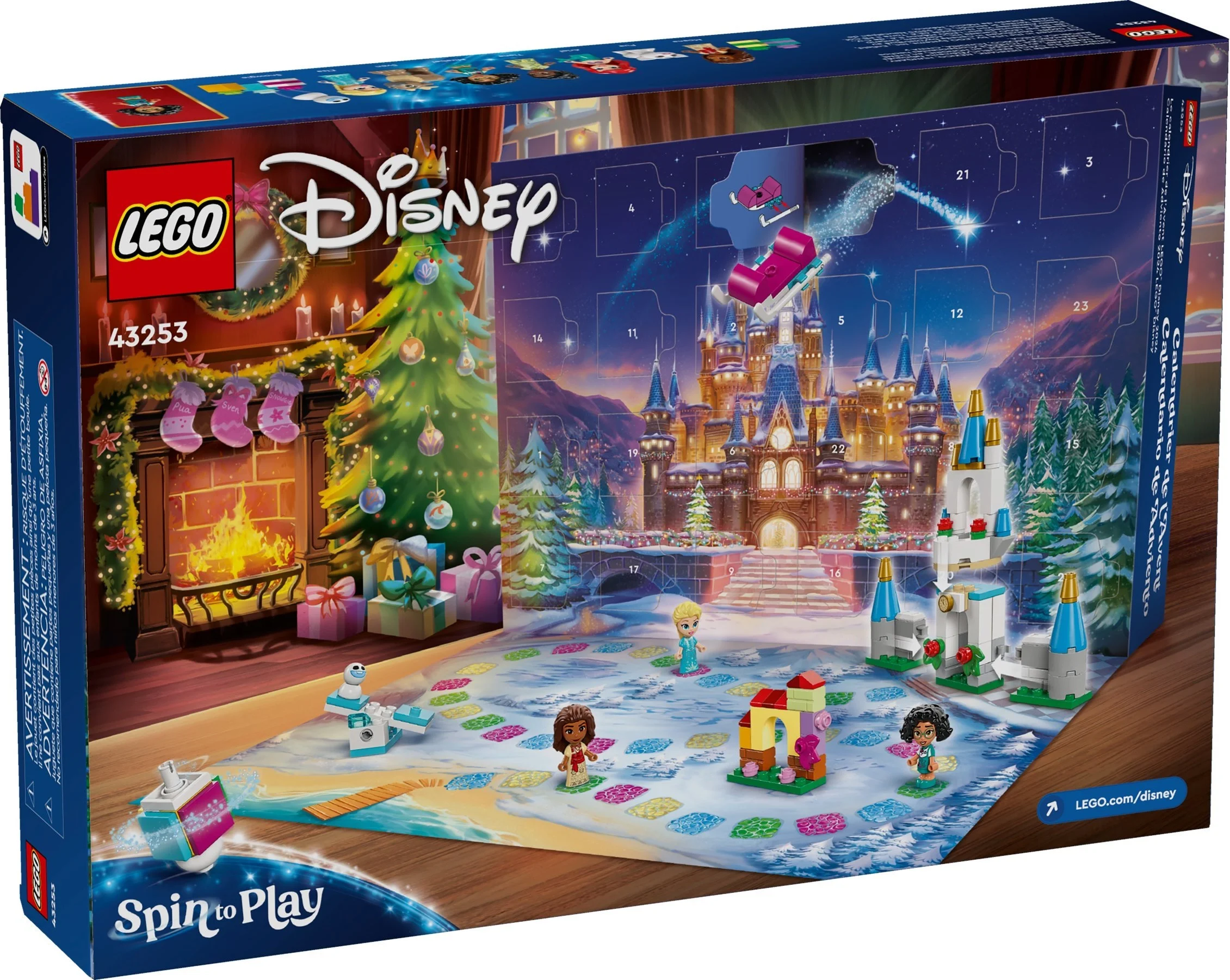 LEGO® 43253 LEGO Disney Princess Kalendarz adwentowy 2024 - zdjęcie 3