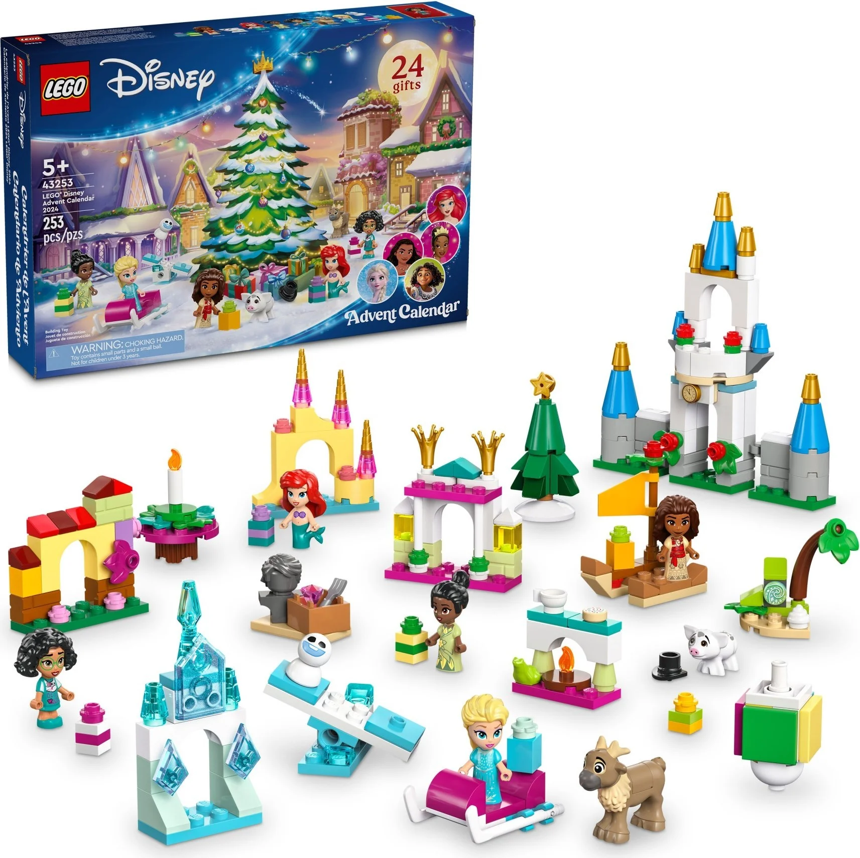 LEGO® 43253 LEGO Disney Princess Kalendarz adwentowy 2024 - zdjęcie 4