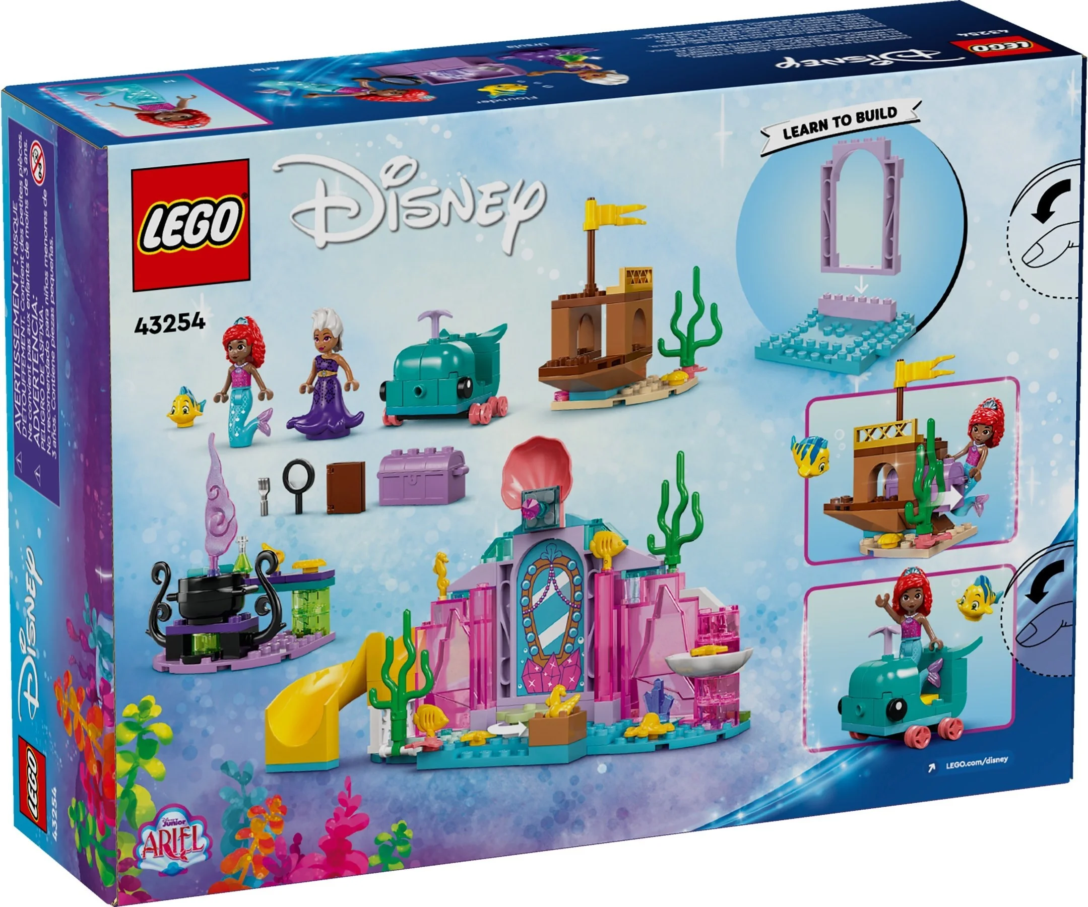 LEGO® 43254 LEGO Disney Princess Kryształowa grota Arielki - zdjęcie 5
