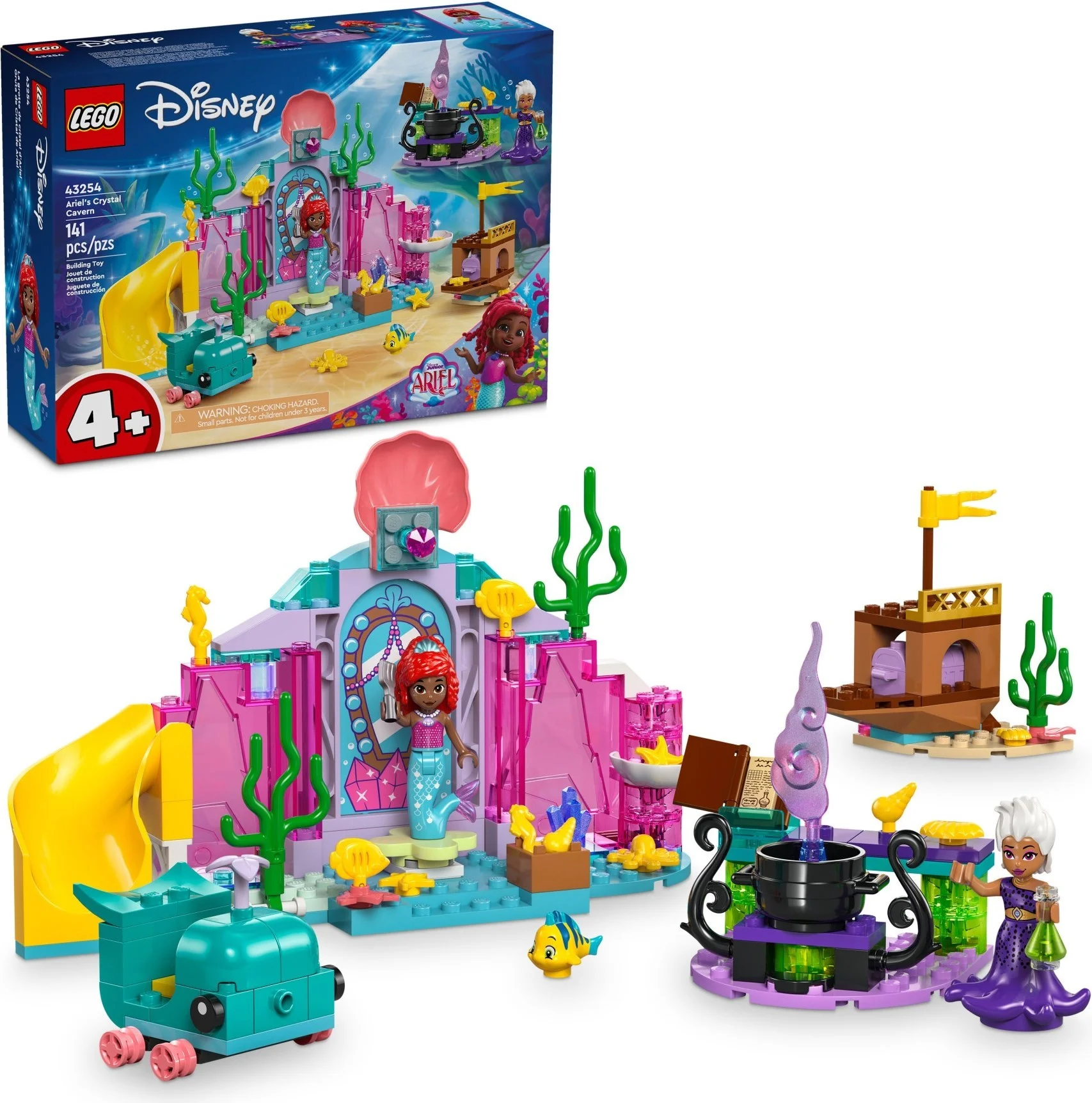 LEGO® 43254 LEGO Disney Princess Kryształowa grota Arielki - zdjęcie 6