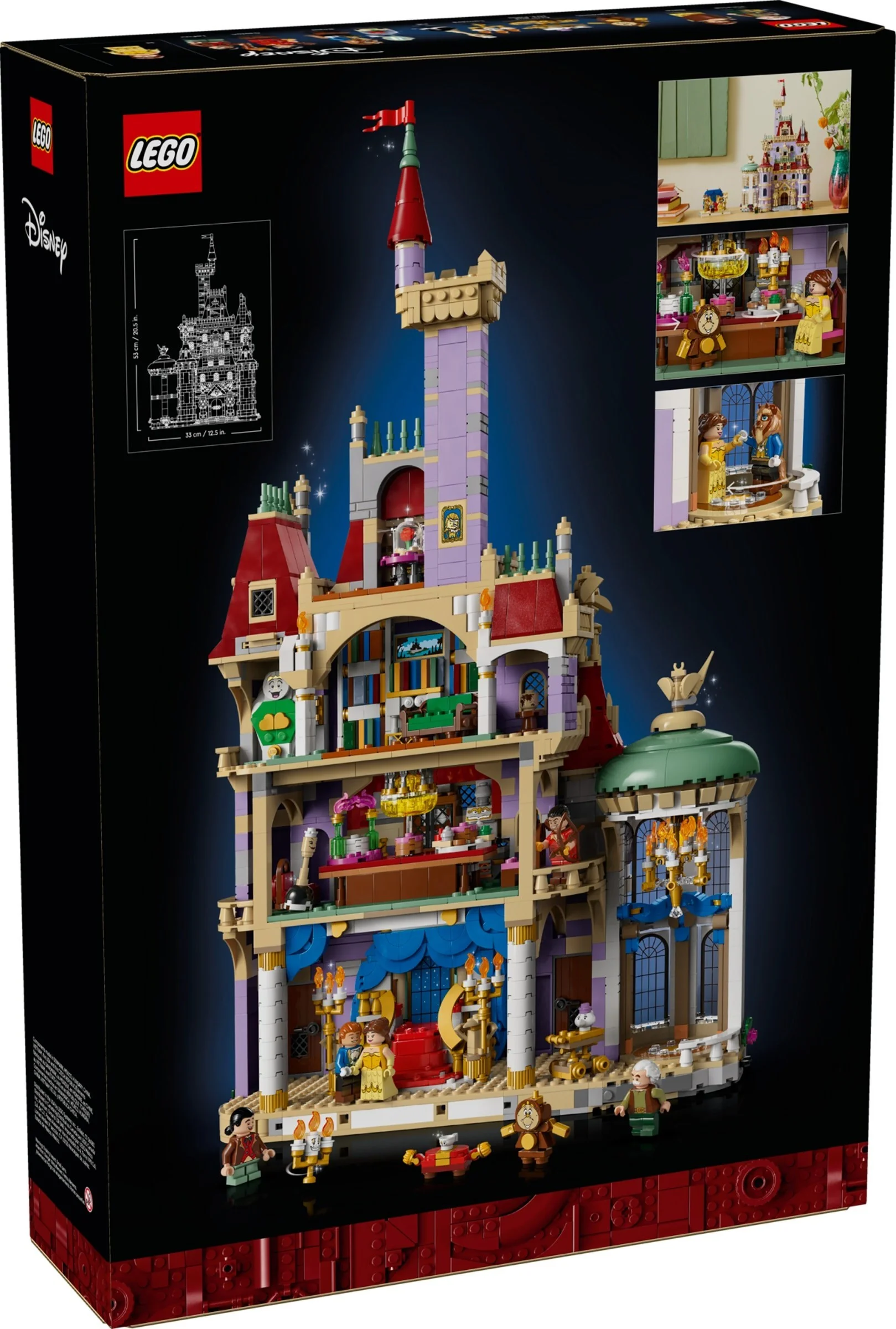 LEGO® 43263 Zamek z Pięknej i Bestii - zdjęcie 2