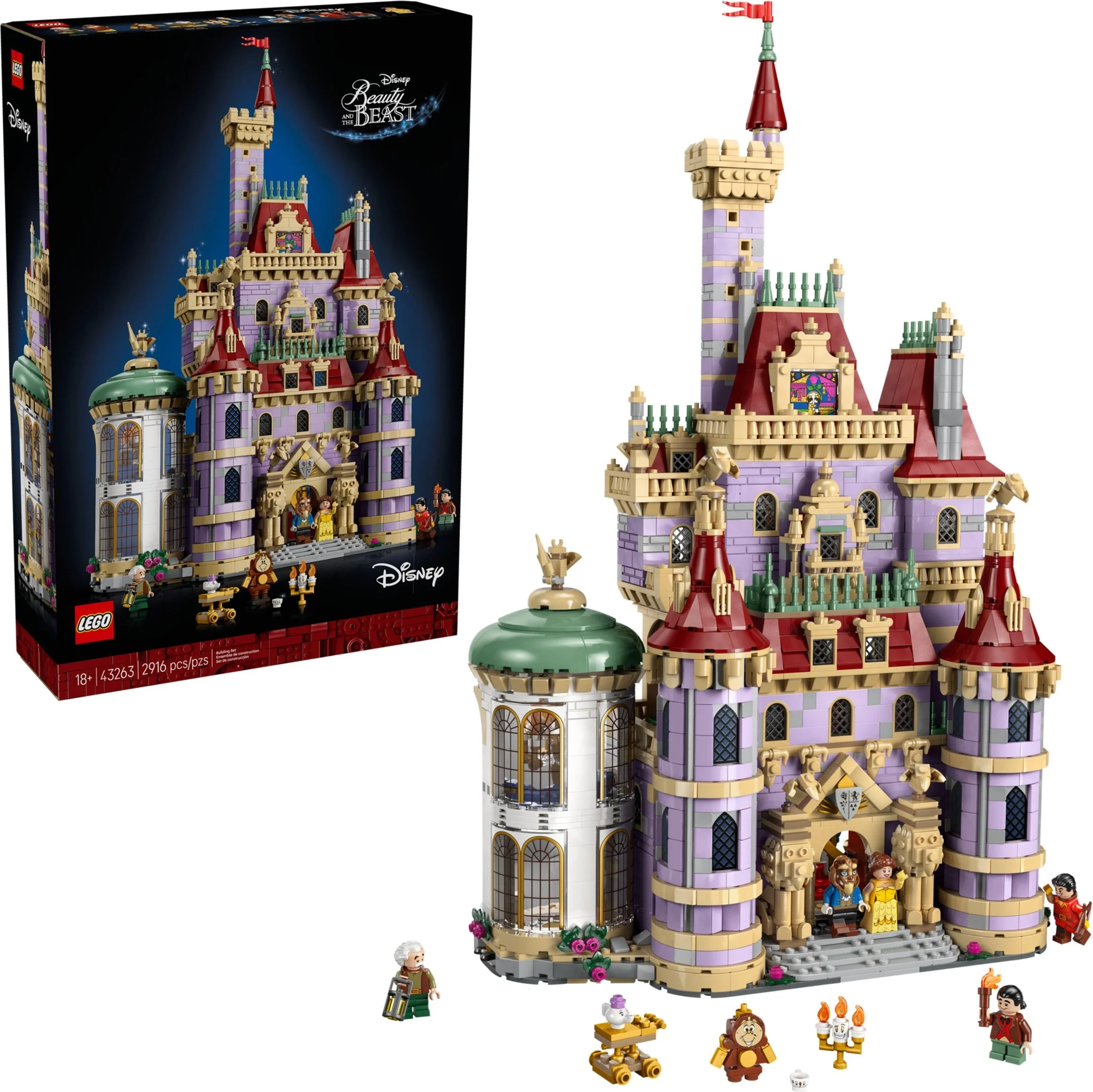 LEGO® 43263 Zamek z Pięknej i Bestii - zdjęcie 6
