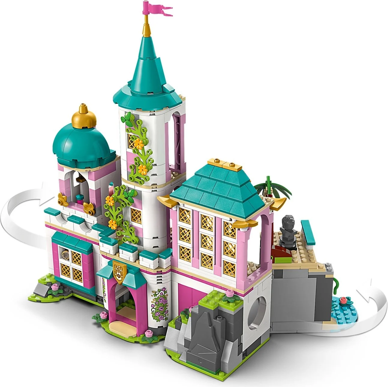 LEGO® 43267 Zamek księżniczek i królewskie zwierzaki - zdjęcie 8