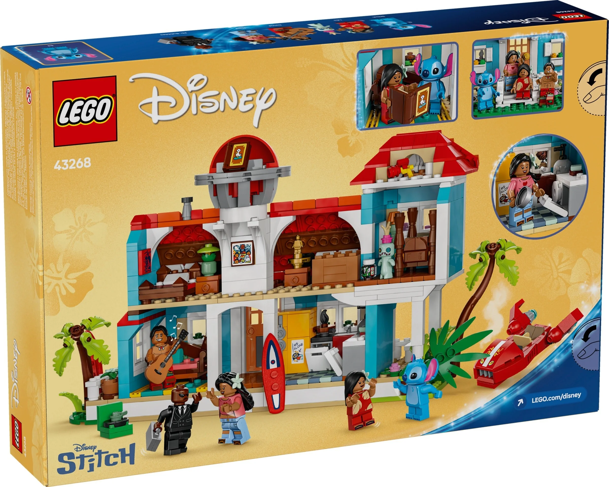 LEGO® 43268 Domek na plaży Lilo i Sticha - zdjęcie 2
