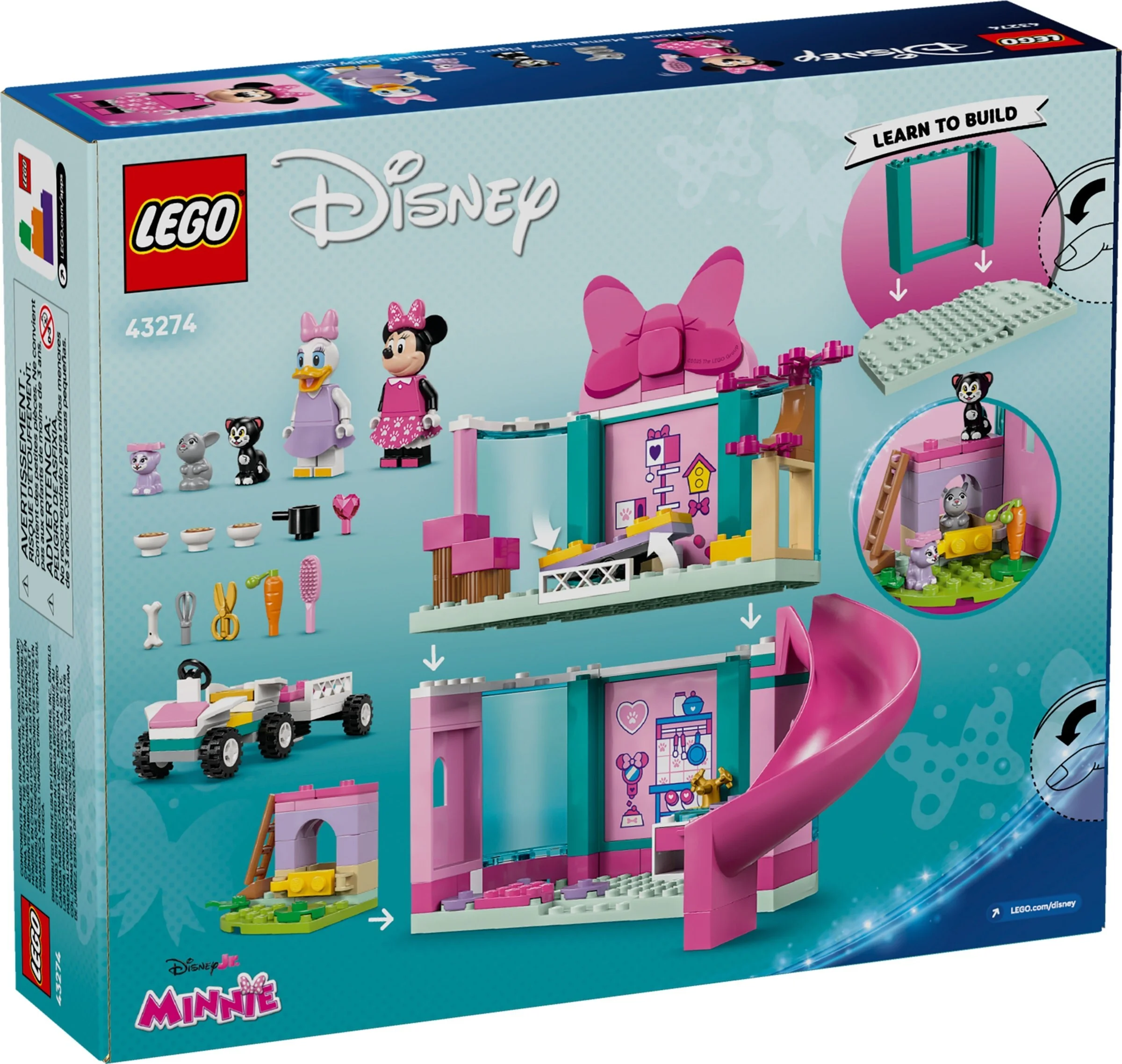 LEGO® 43274 Hotel dla zwierząt Minnie