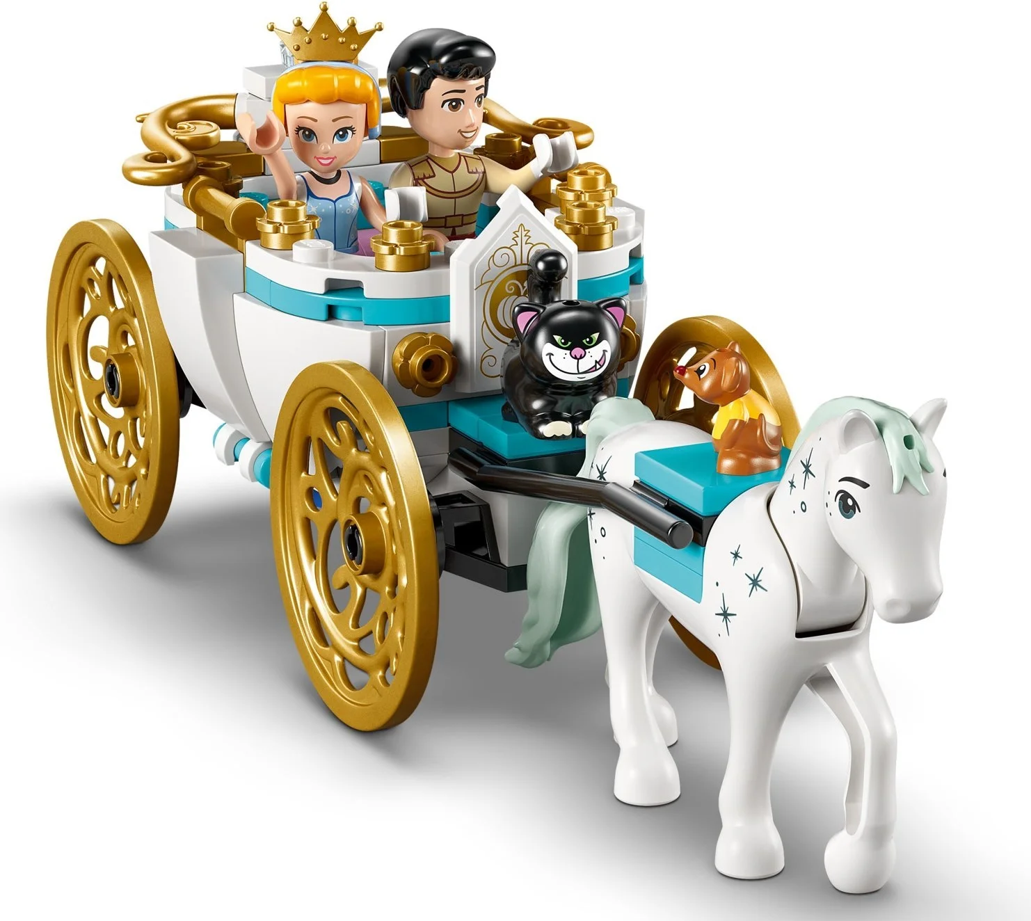 LEGO® 43275 Zamek Kopciuszka i kareta - zdjęcie 11