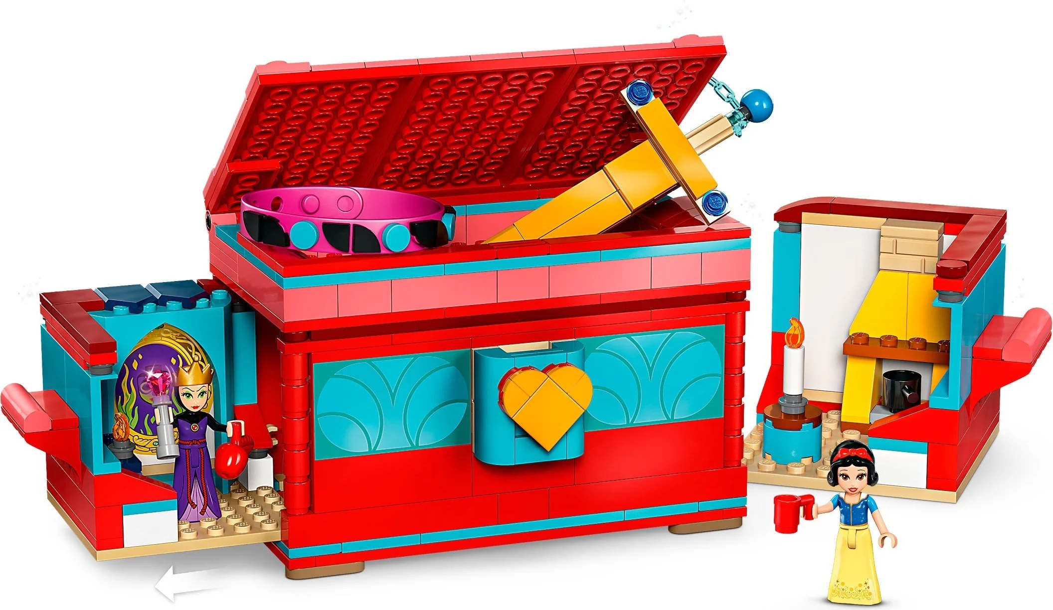 LEGO Disney Princess Szkatułka na biżuterię z Królewną Śnieżką