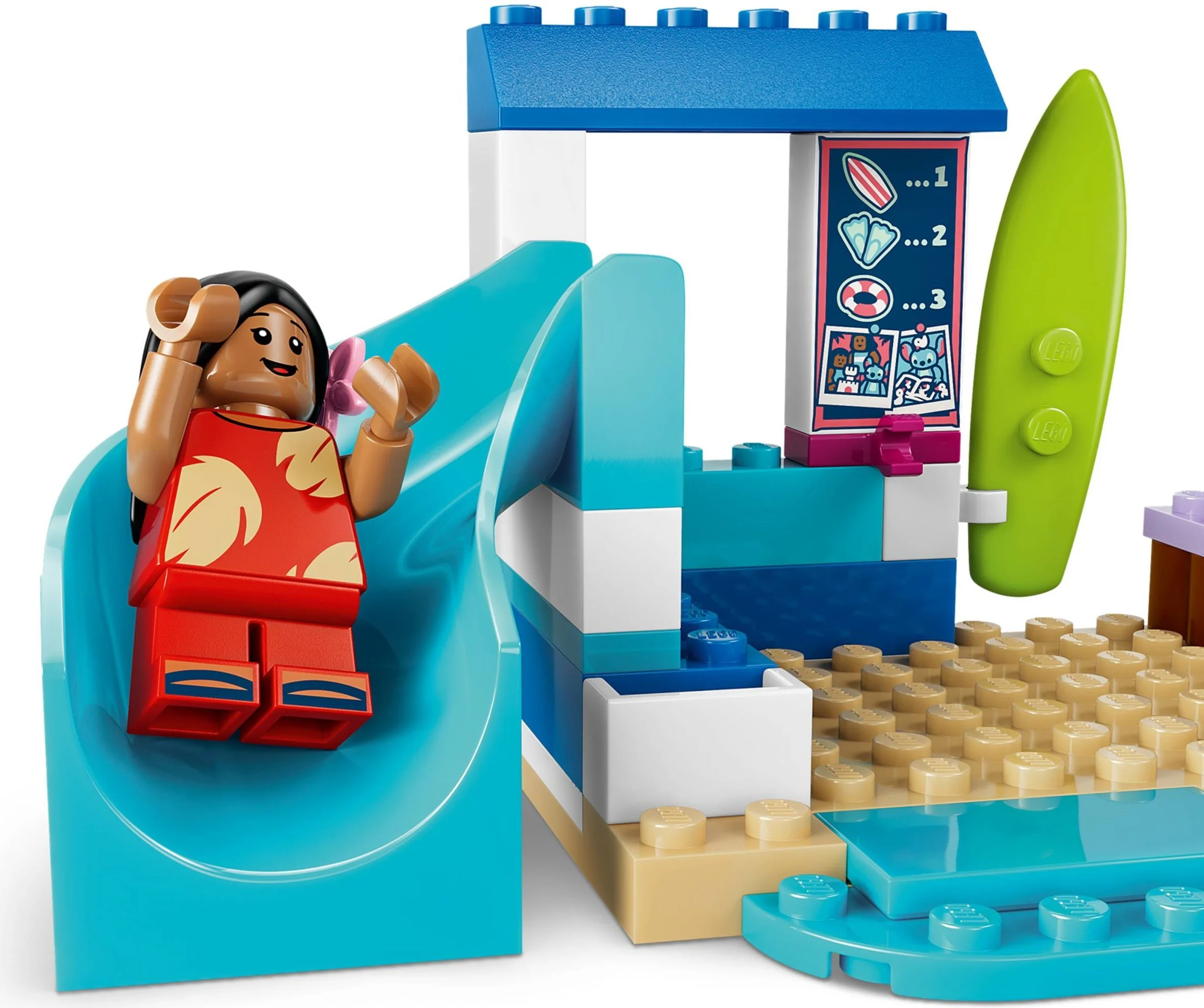 LEGO® 43280 Zabawa na plaży z Lilo i Stitchem - zdjęcie 10