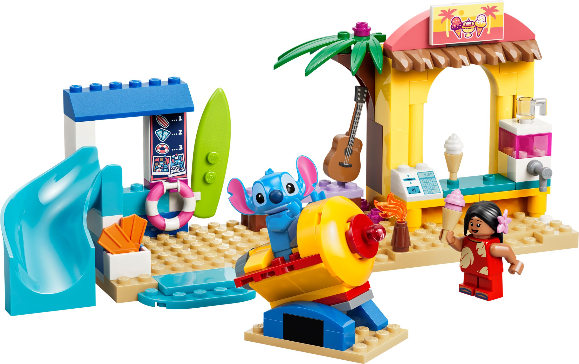 LEGO® 43280 Zabawa na plaży z Lilo i Stitchem - zdjęcie 1