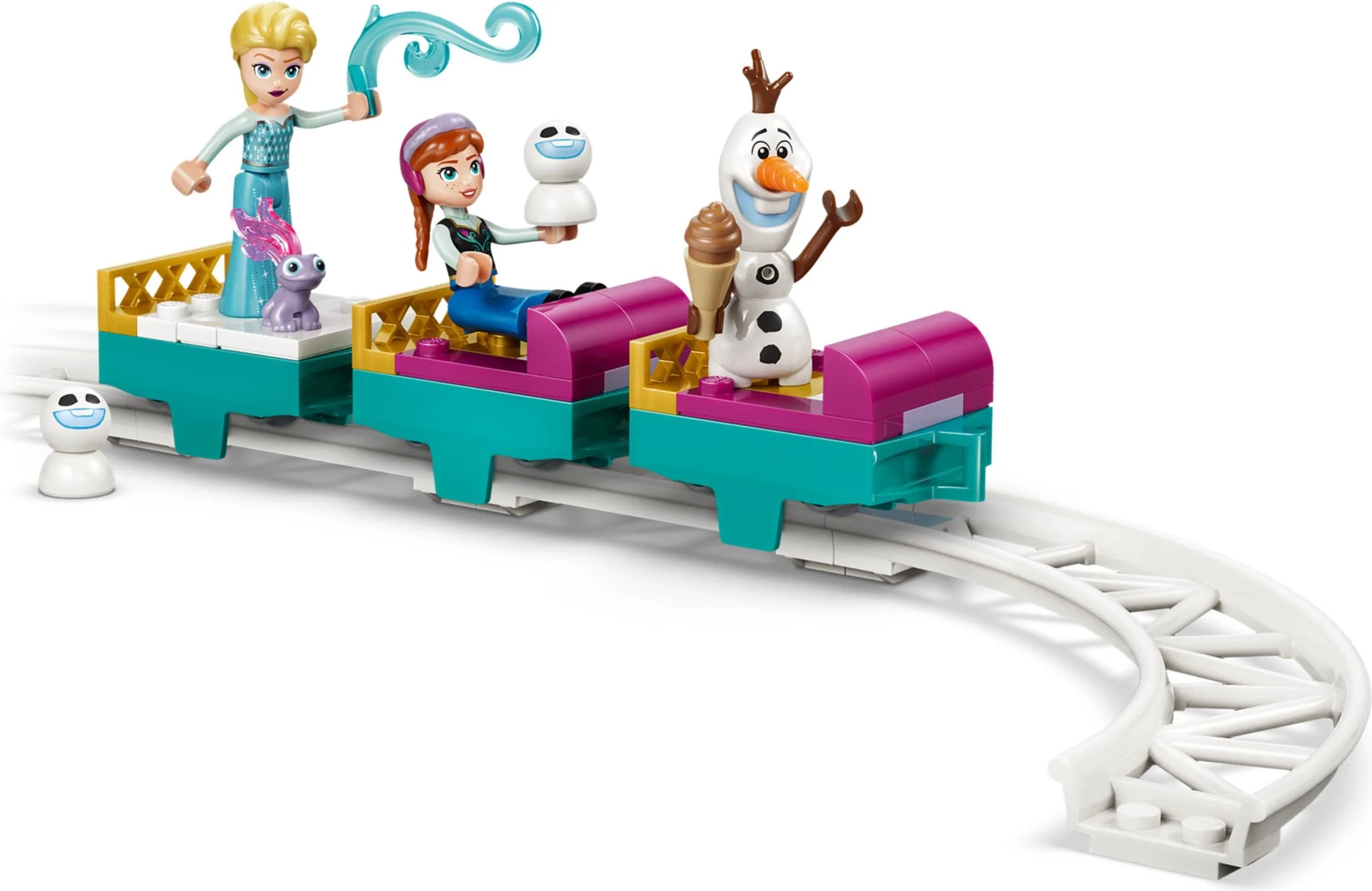 LEGO® 43281 Lodowy Zamek Elzy i Śnieżna Przejażdżka - zdjęcie 8