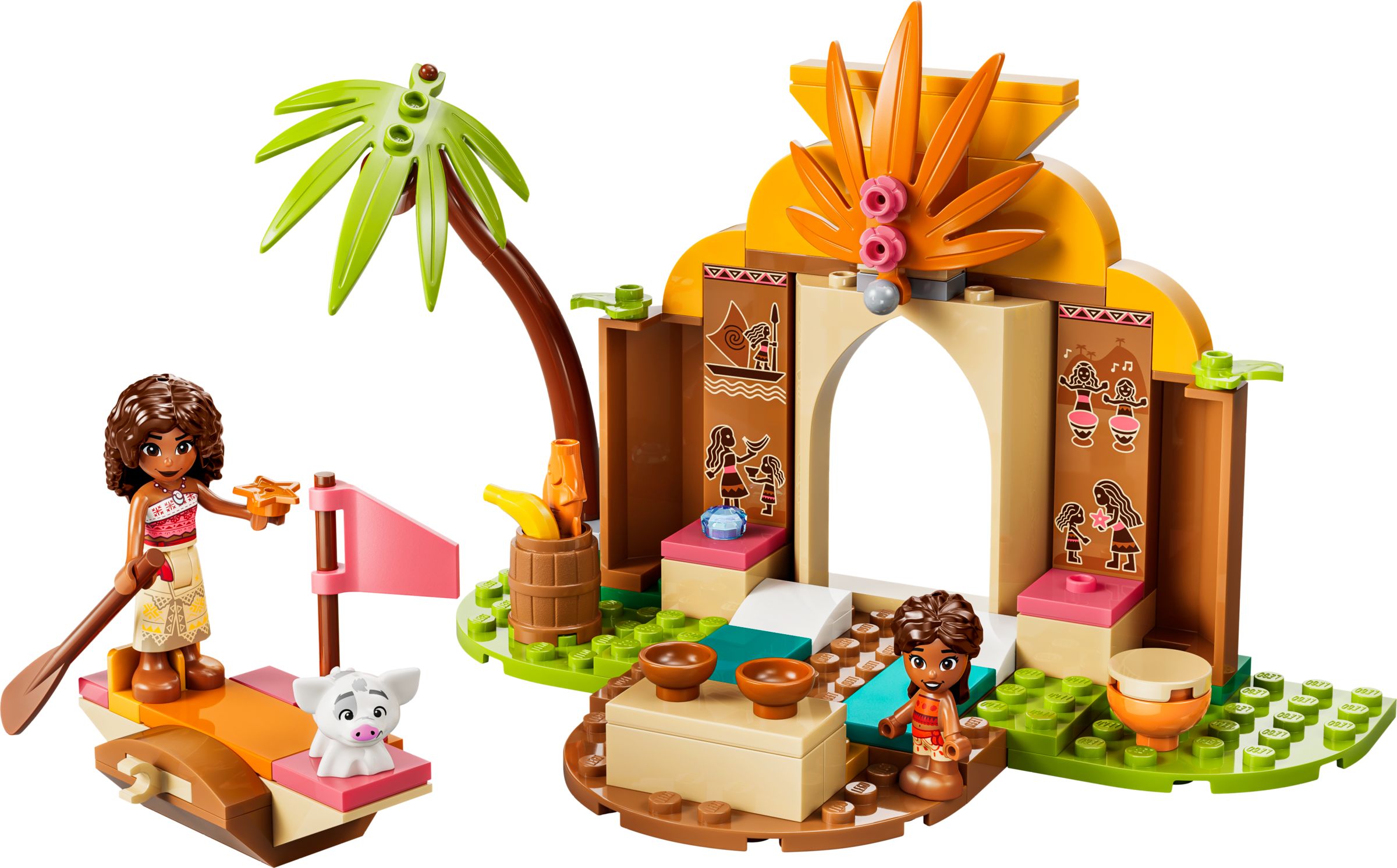LEGO® 43282 Wiejska chatka i łódź - zdjęcie 1