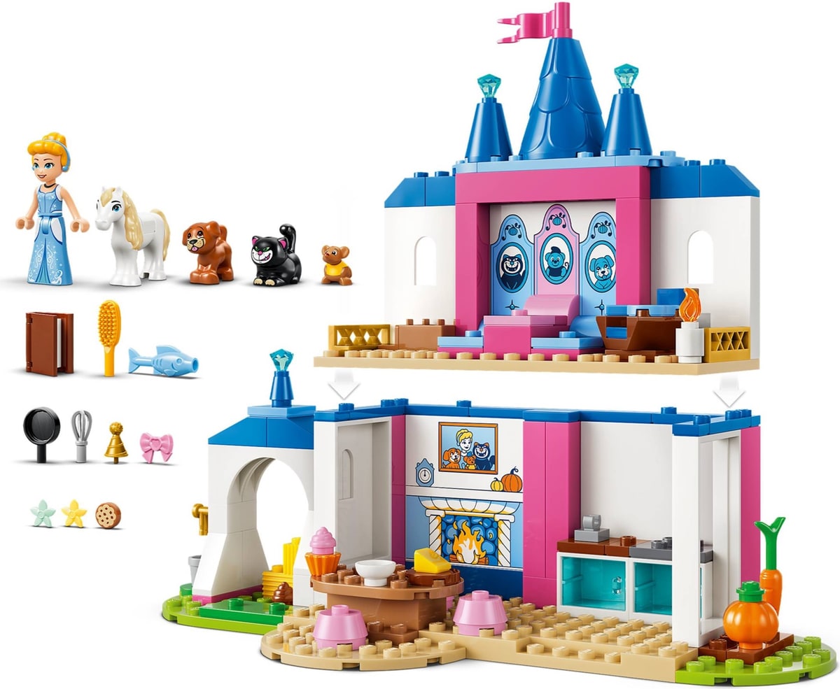 LEGO® 43283 Zamek Kopciuszka i jej zwierzęcych przyjaciół - zdjęcie 20