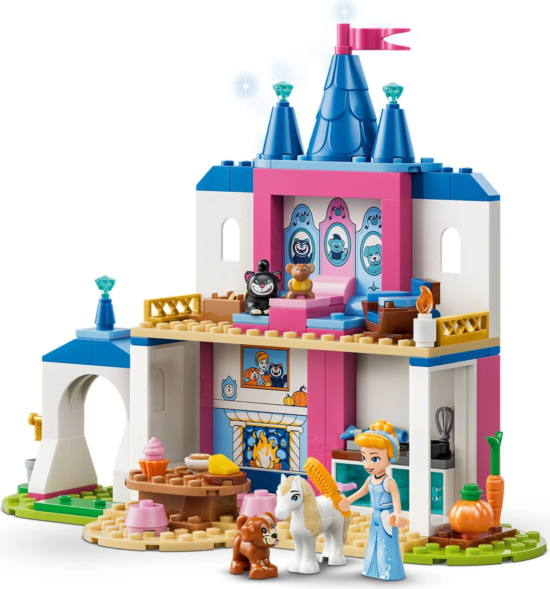 LEGO® 43283 Zamek Kopciuszka i jej zwierzęcych przyjaciół - zdjęcie 9
