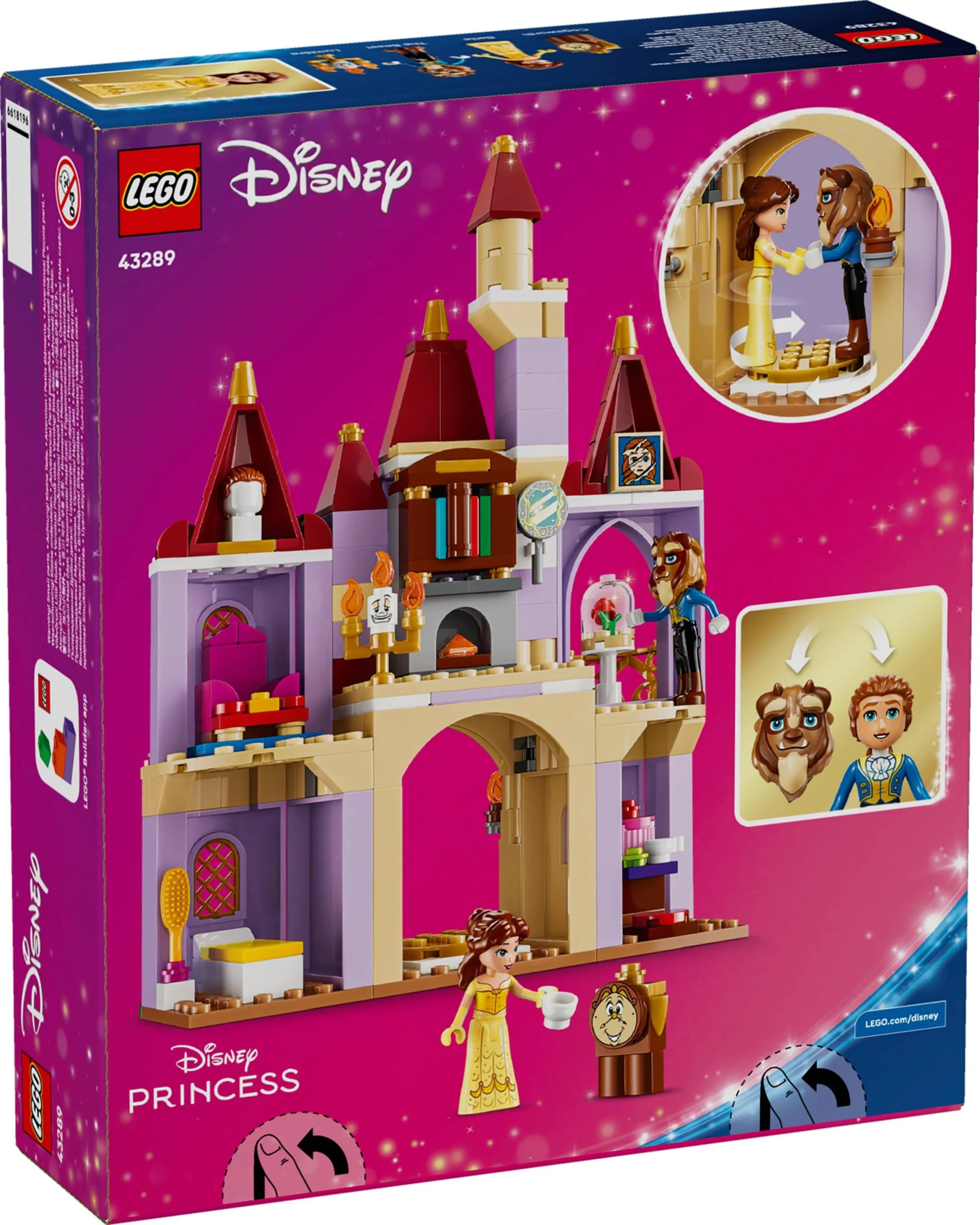 LEGO® 43289 Zaczarowany zamek Pięknej i Bestii - zdjęcie 1