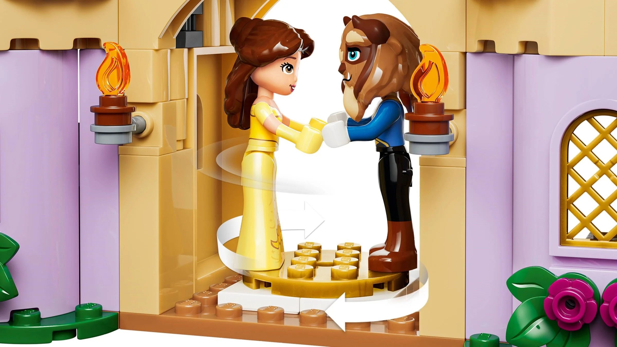 LEGO® 43289 Zaczarowany zamek Pięknej i Bestii - zdjęcie 11