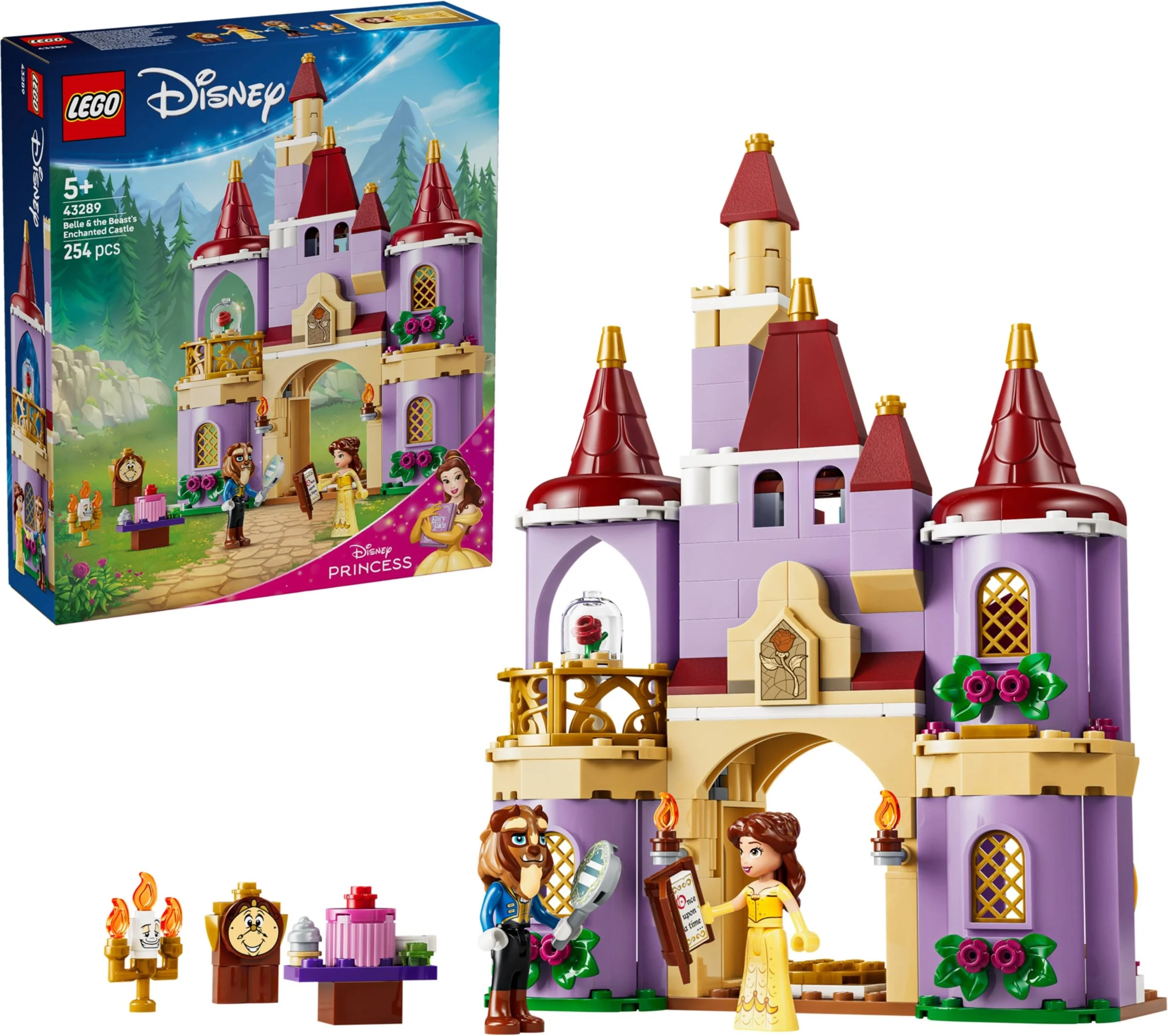 LEGO® 43289 Zaczarowany zamek Pięknej i Bestii - zdjęcie 2