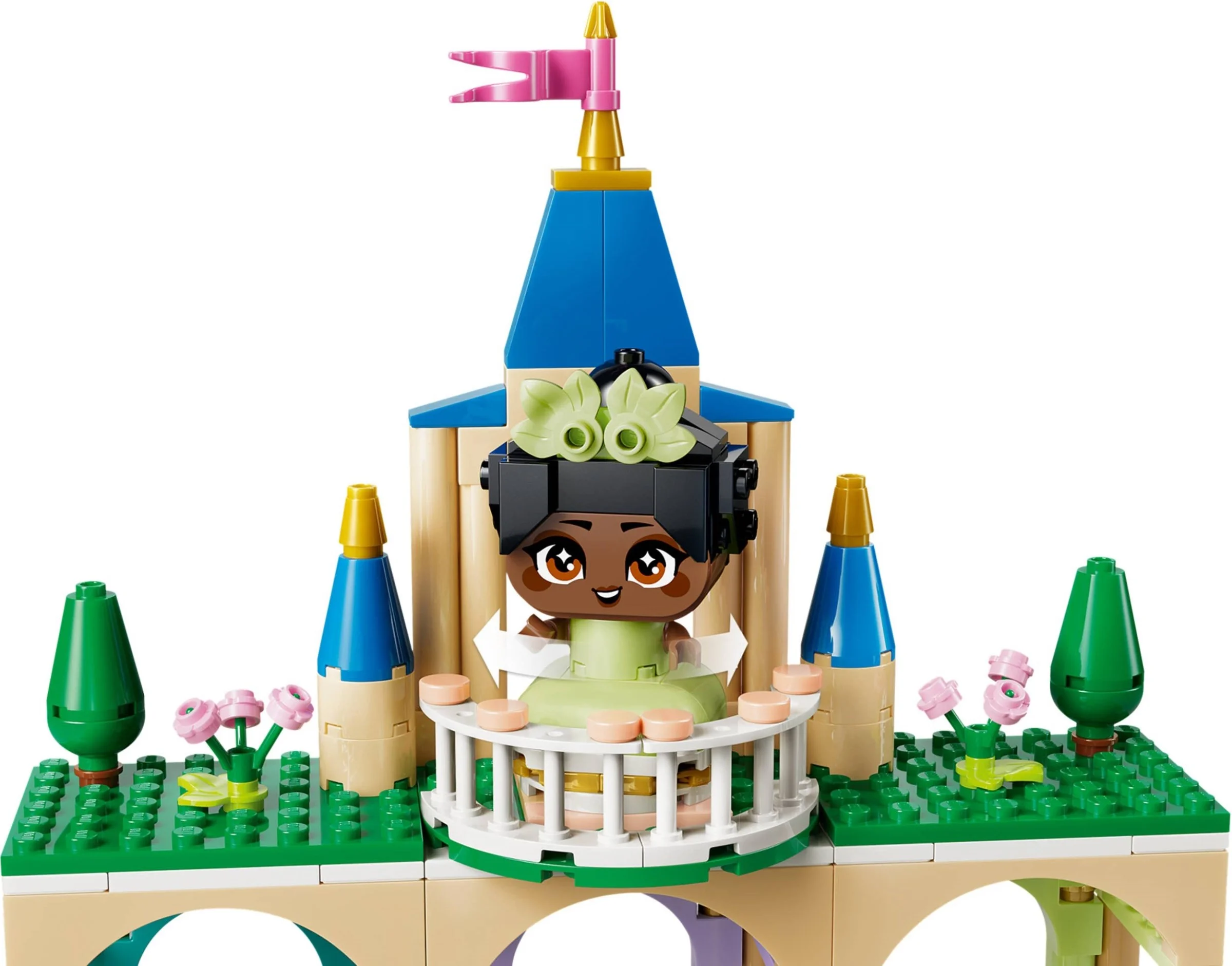 LEGO® 43291 Mała Bella i Tiana z Zamkiem - zdjęcie 3