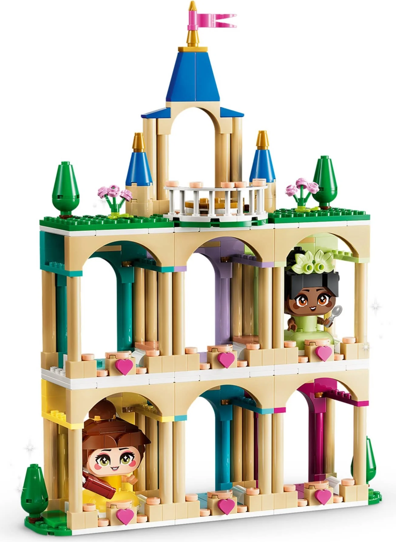 LEGO® 43291 Mała Bella i Tiana z Zamkiem - zdjęcie 11