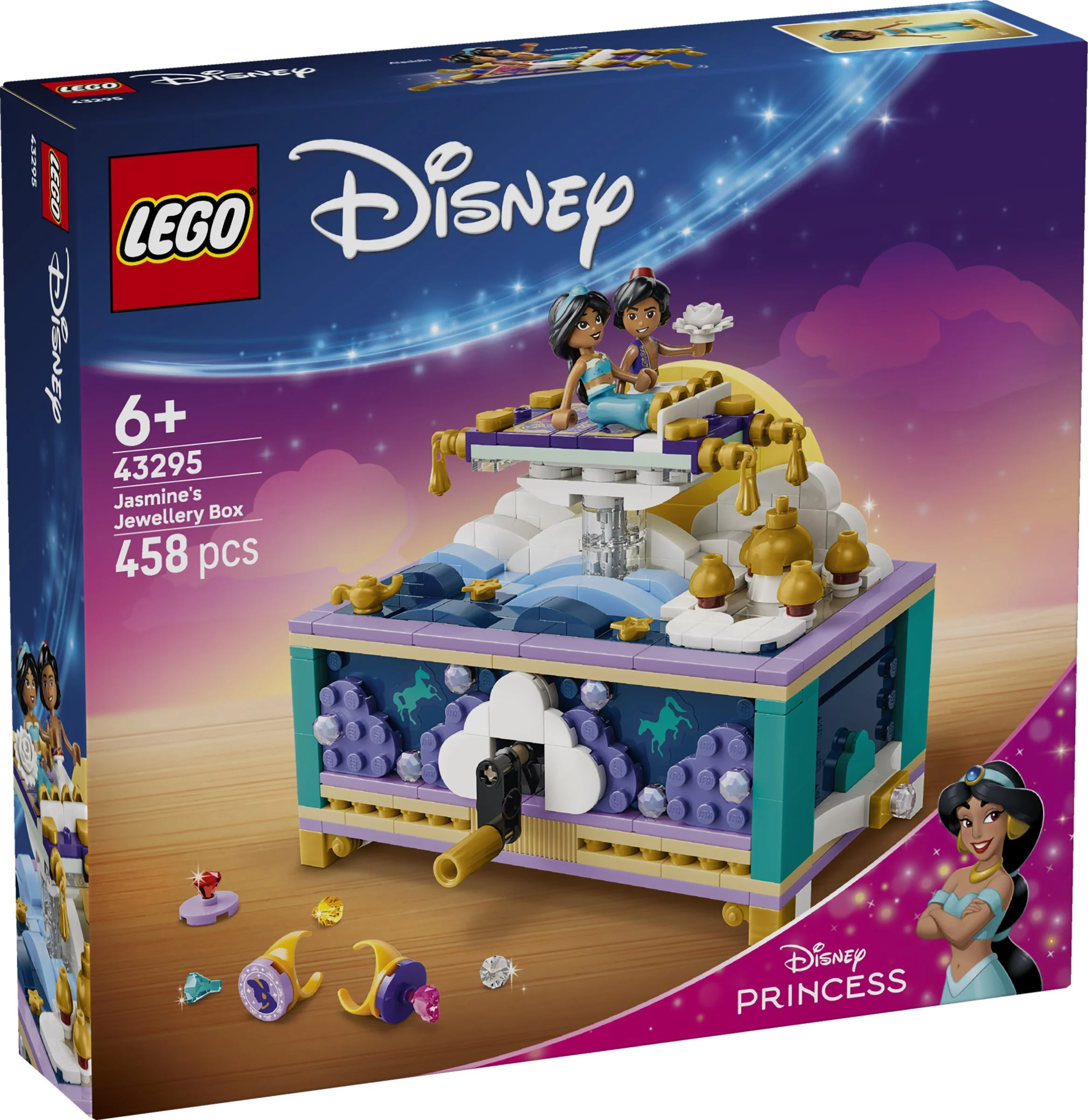 LEGO® 43295 Szkatułka na biżuterię Dżasminy - zdjęcie 1