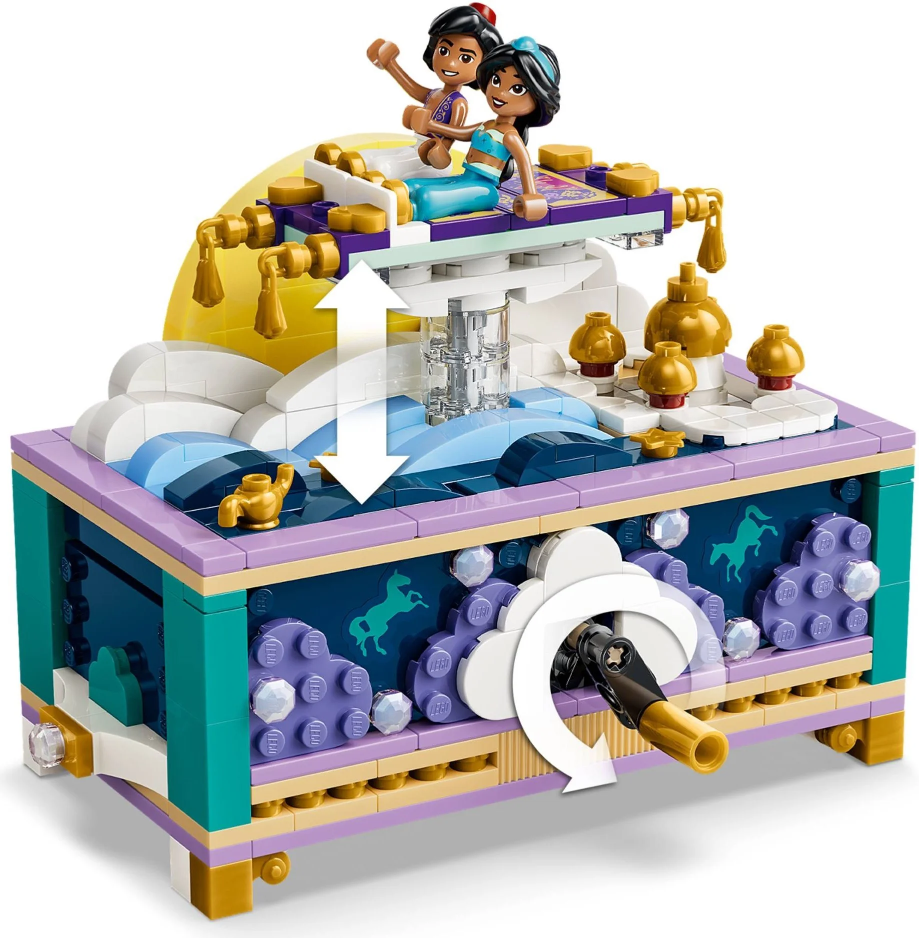 LEGO® 43295 Szkatułka na biżuterię Dżasminy - zdjęcie 13