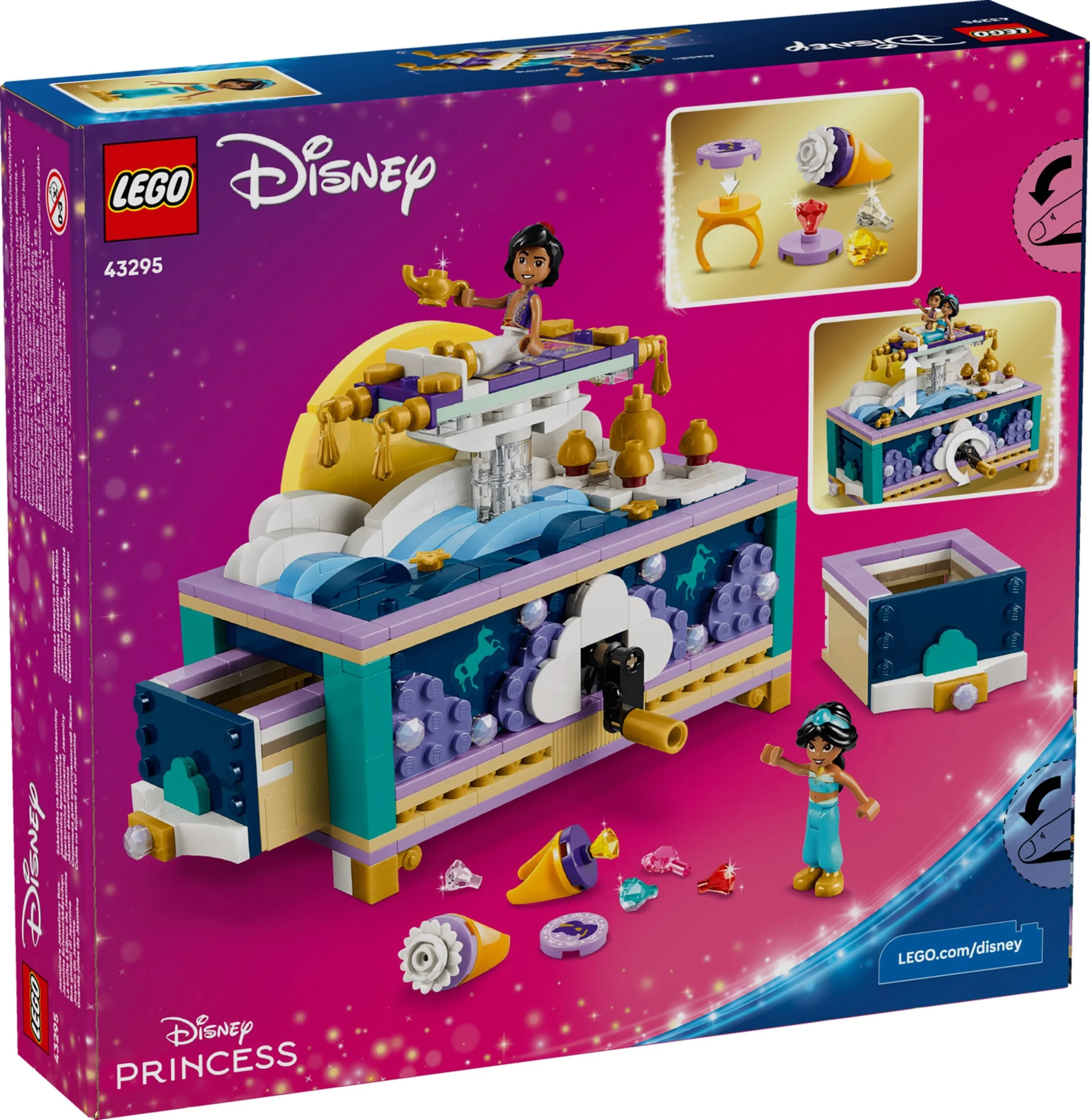 LEGO® 43295 Szkatułka na biżuterię Dżasminy - zdjęcie 2