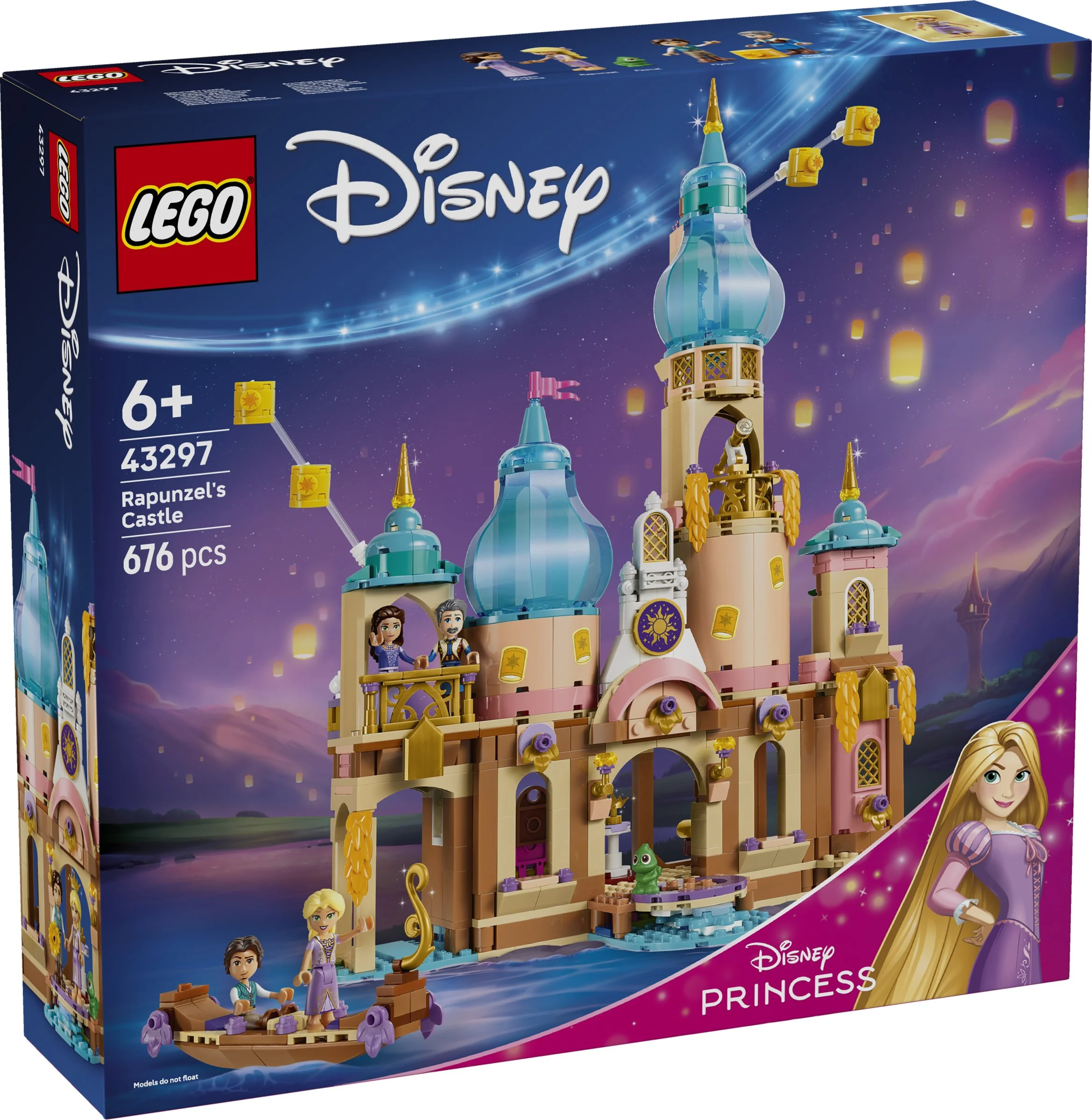 LEGO® 43297 Zamek Roszpunki - zdjęcie 1