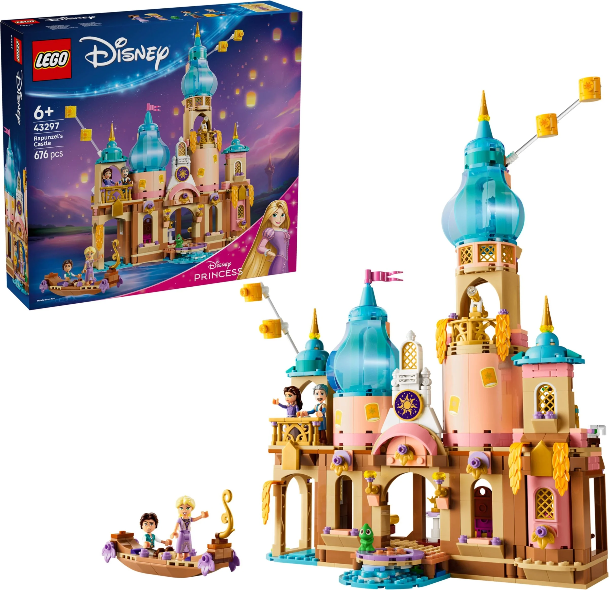 LEGO® 43297 Zamek Roszpunki - zdjęcie 3