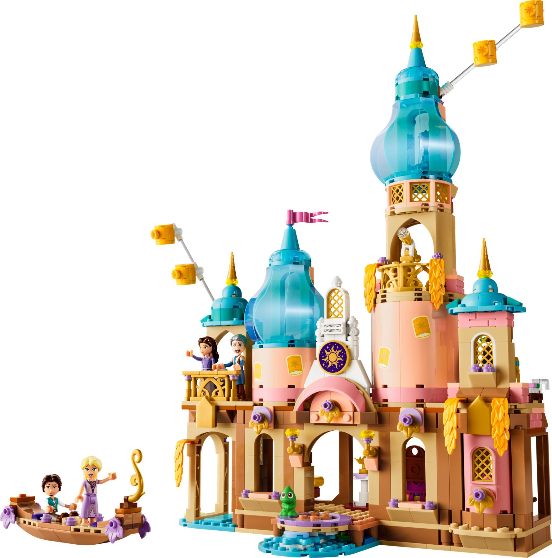 LEGO® 43297 Zamek Roszpunki