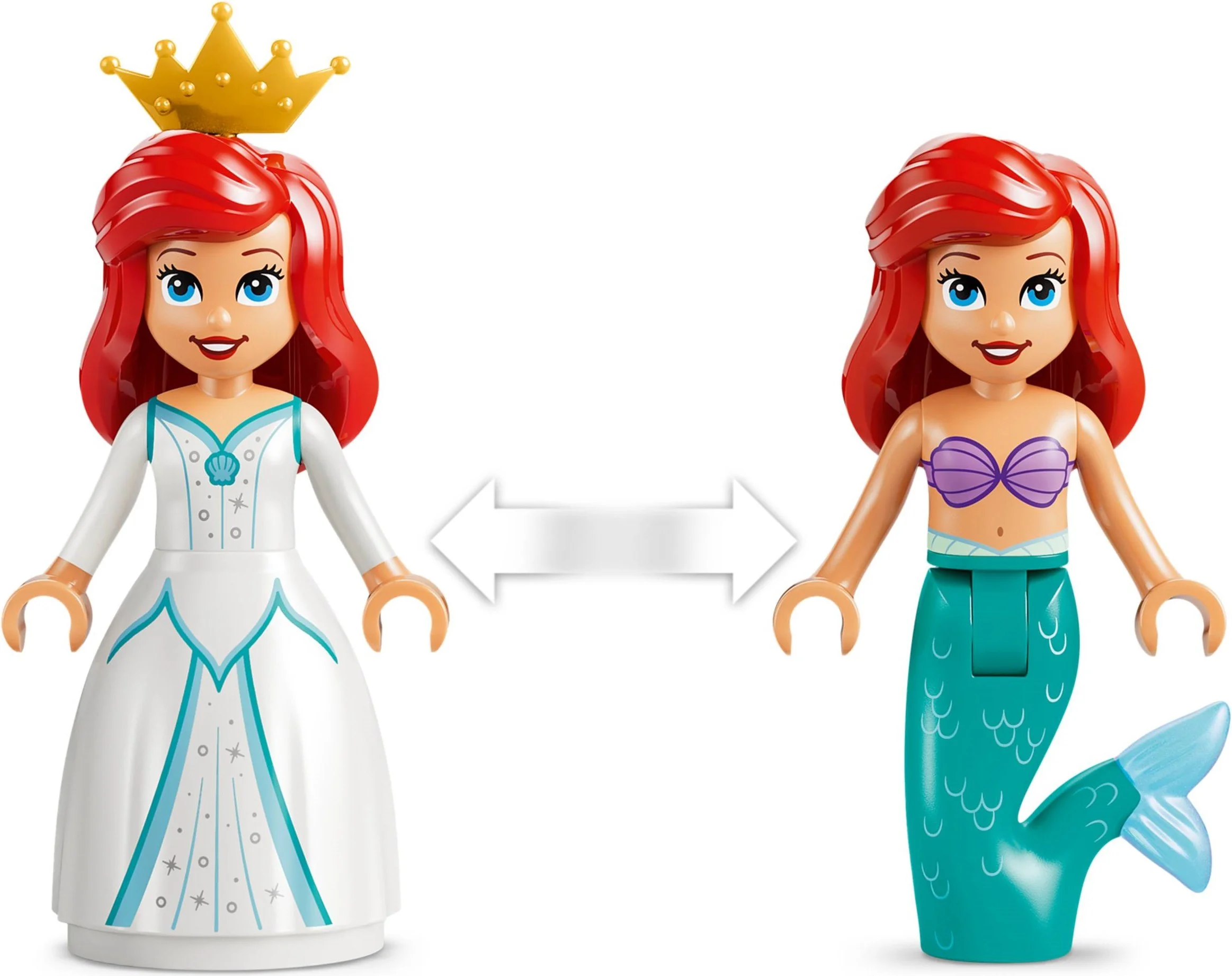 LEGO® 43299 Królewska łódź weselna Arielki - zdjęcie 12