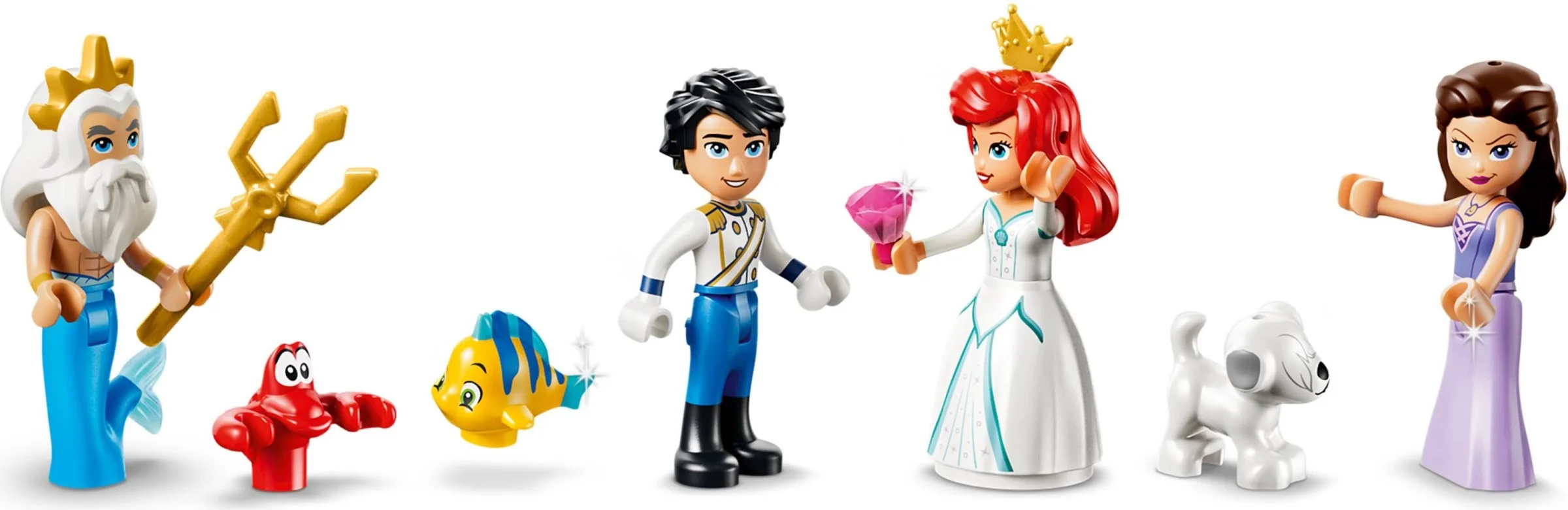LEGO® 43299 Królewska łódź weselna Arielki - zdjęcie 9