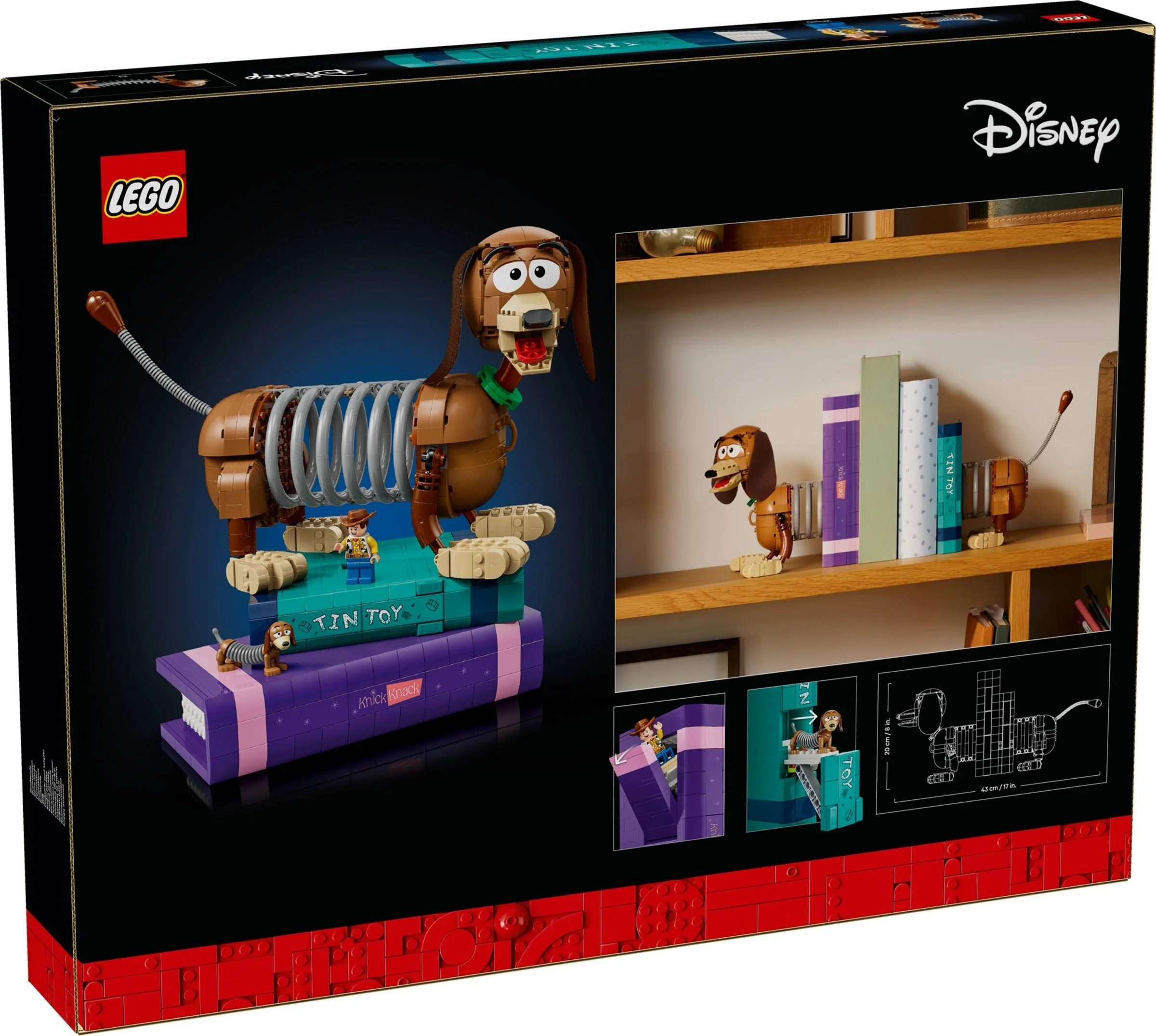LEGO® 43301 LEGO DISNEY ANIMATION Toy Story Cienki - podpórki pod książki - zdjęcie 3