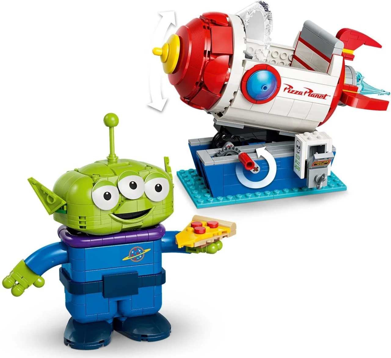 LEGO® 43307 Alien with Pizza Planet Rocket Ride - zdjęcie 13