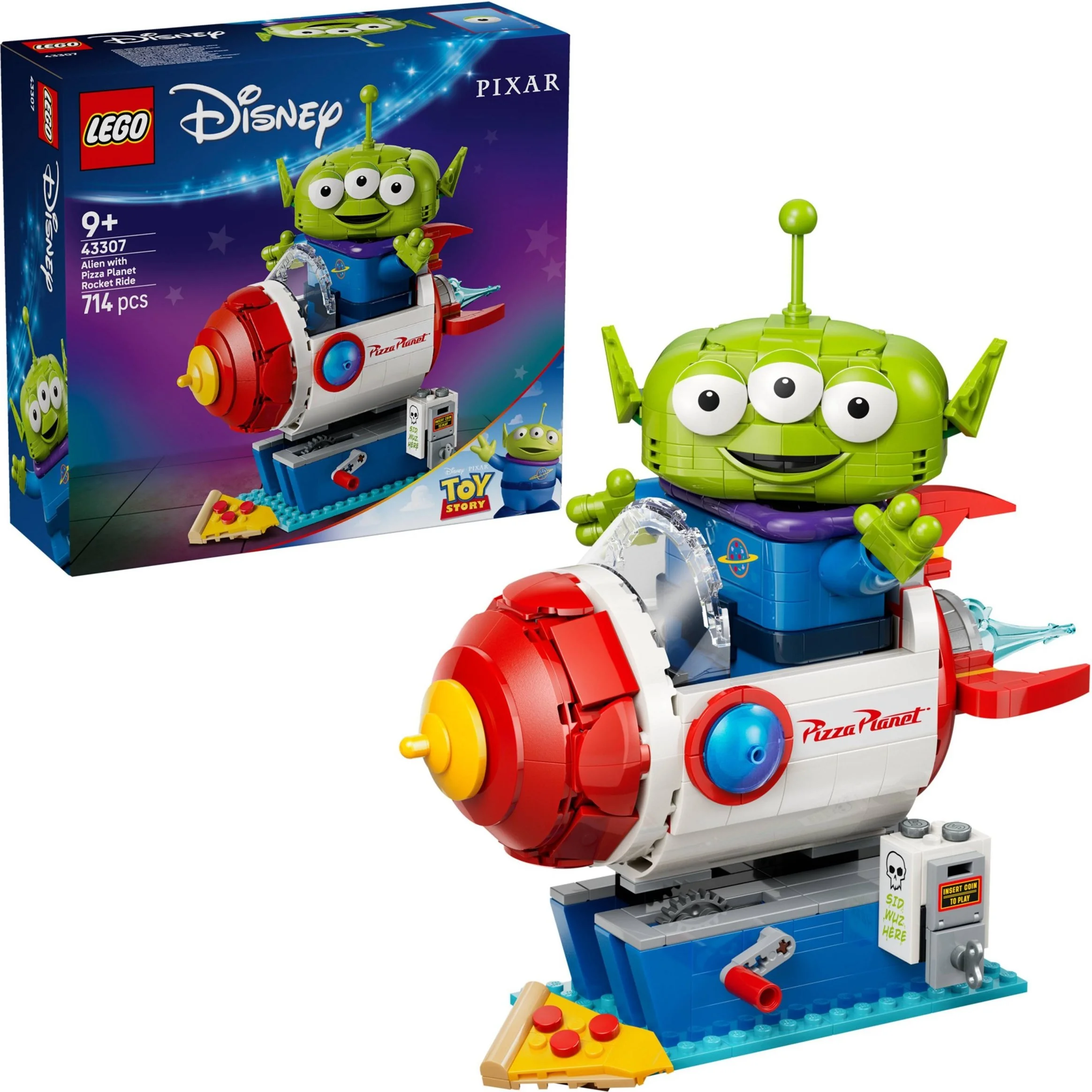 LEGO® 43307 Alien with Pizza Planet Rocket Ride - zdjęcie 4