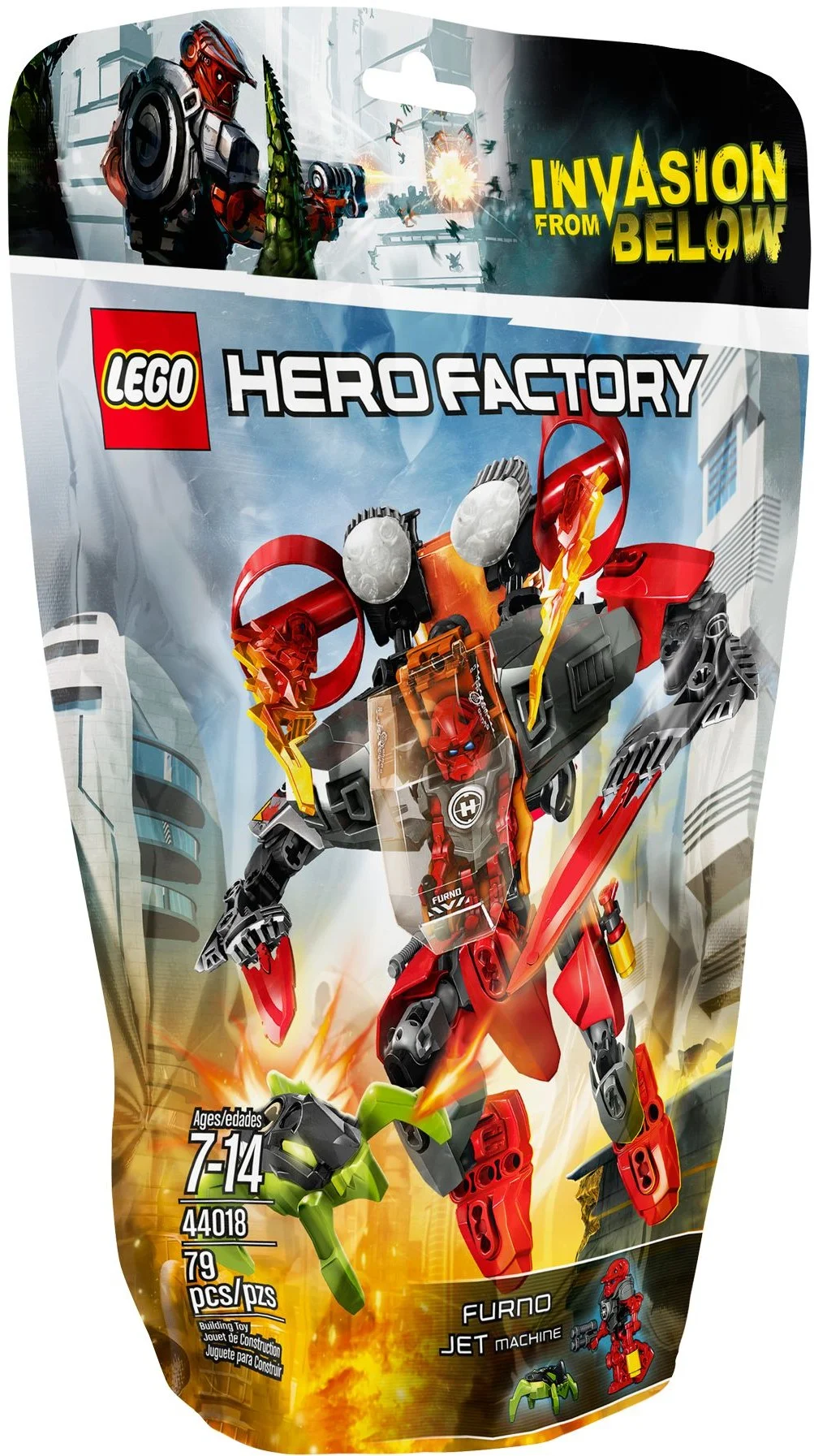 LEGO® 44018 Maszyna Odrzutowa FURNO - zdjęcie 2