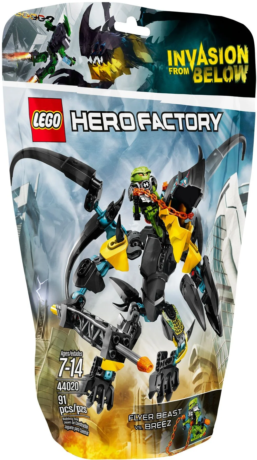 LEGO® 44020 Bestia FLYER kontra BREEZ