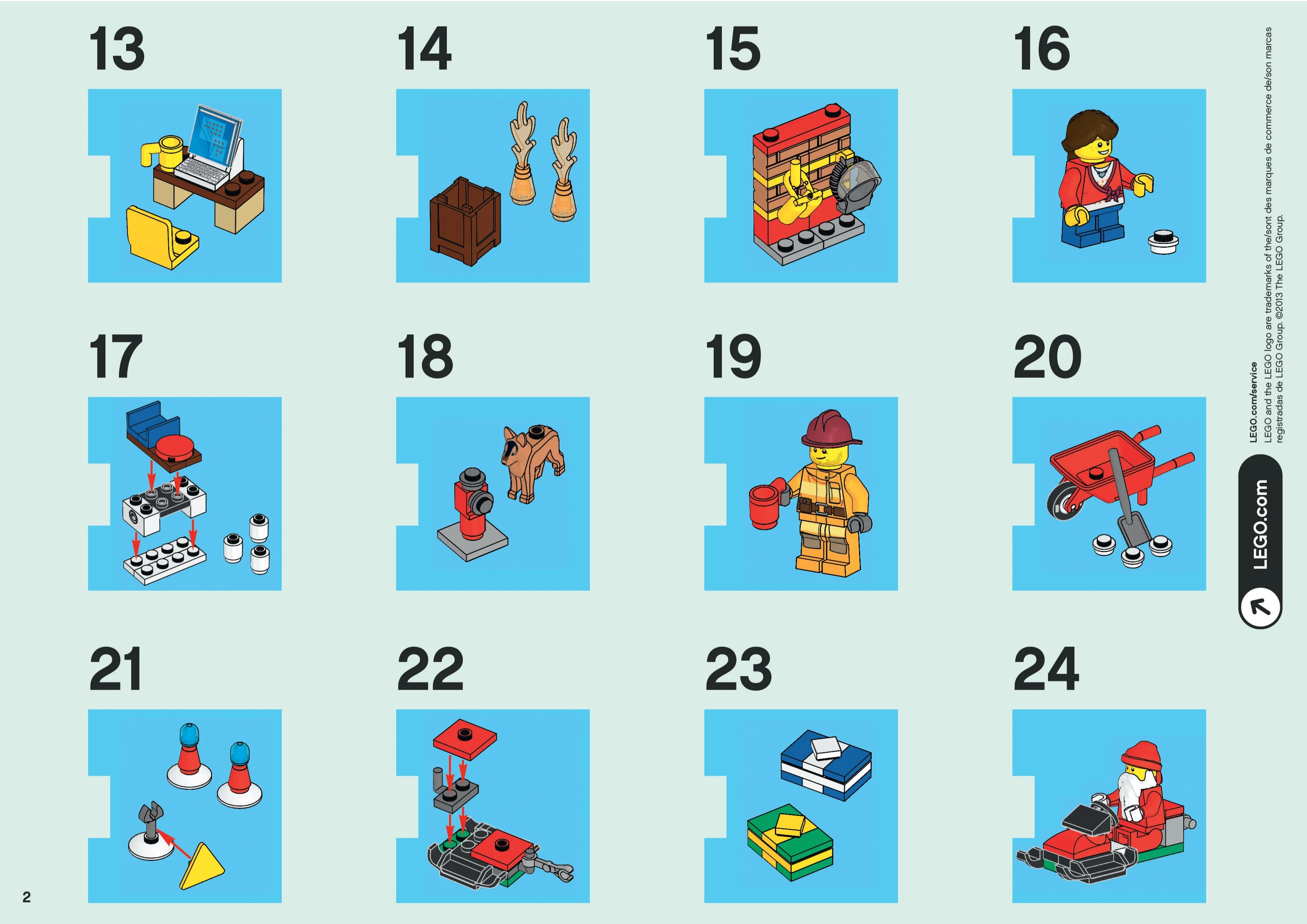 LEGO® 4428 Kalendarz Adwentowy - zdjęcie 4