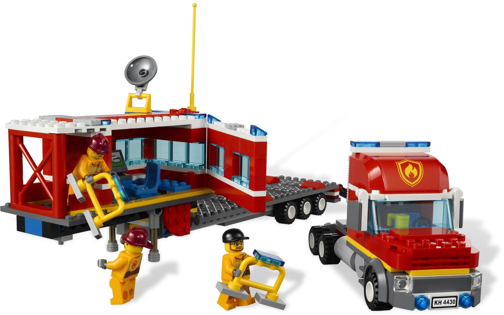 LEGO® 4430 Lego City Transport straży pożarnej Nowy Bez Pudełka - zdjęcie 4