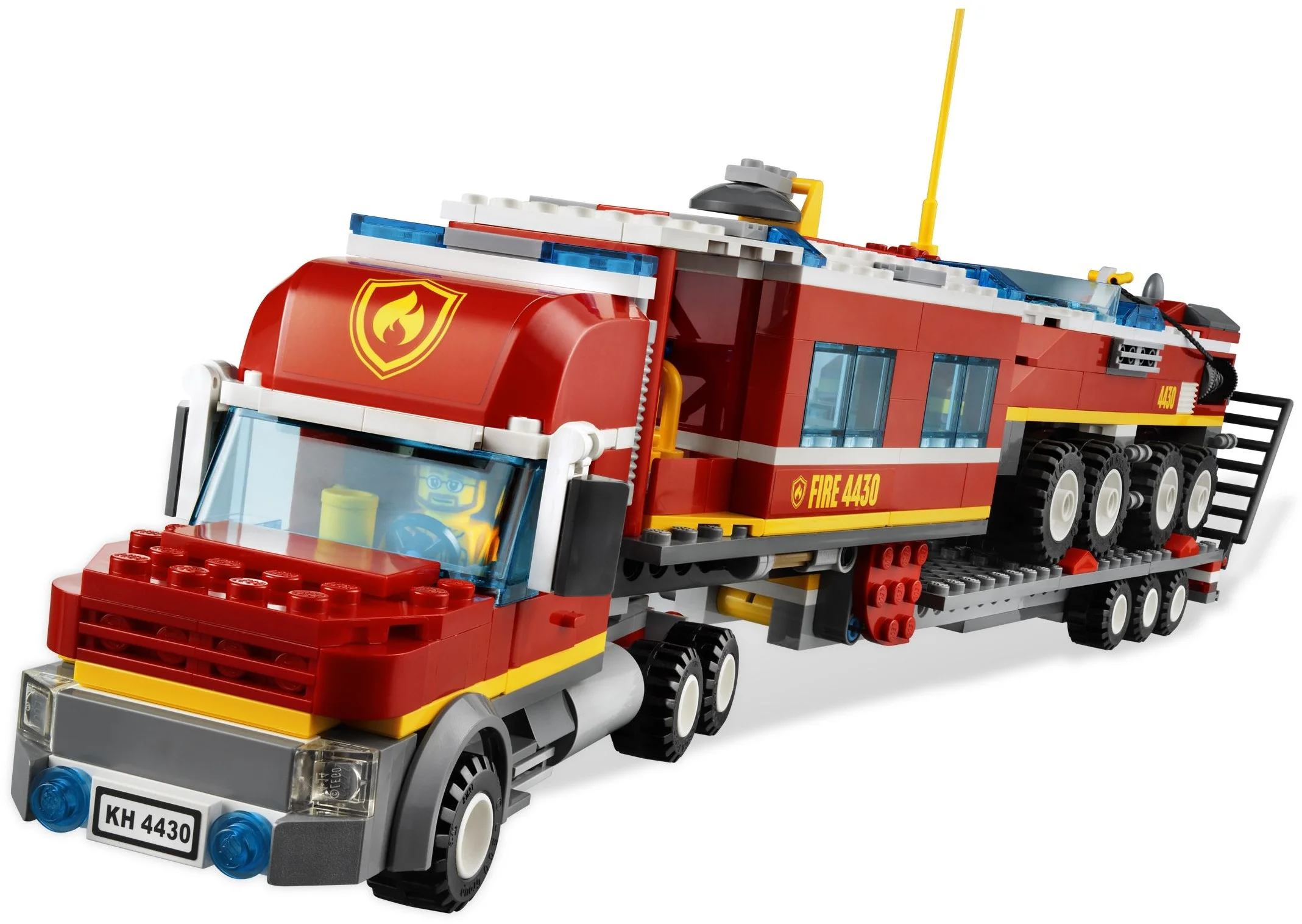 LEGO® 4430 Lego City Transport straży pożarnej Nowy Bez Pudełka - zdjęcie 8