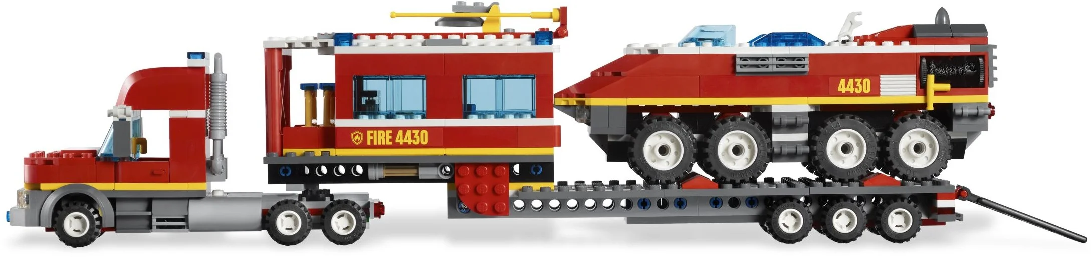 LEGO® 4430 Lego City Transport straży pożarnej Nowy Bez Pudełka - zdjęcie 9