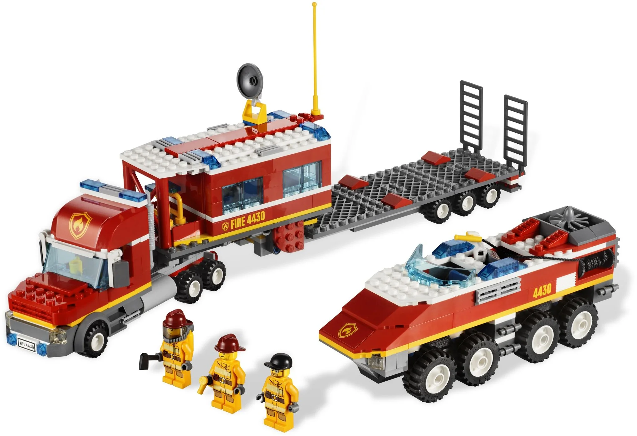 LEGO® 4430 Lego City Transport straży pożarnej Nowy Bez Pudełka - zdjęcie 10