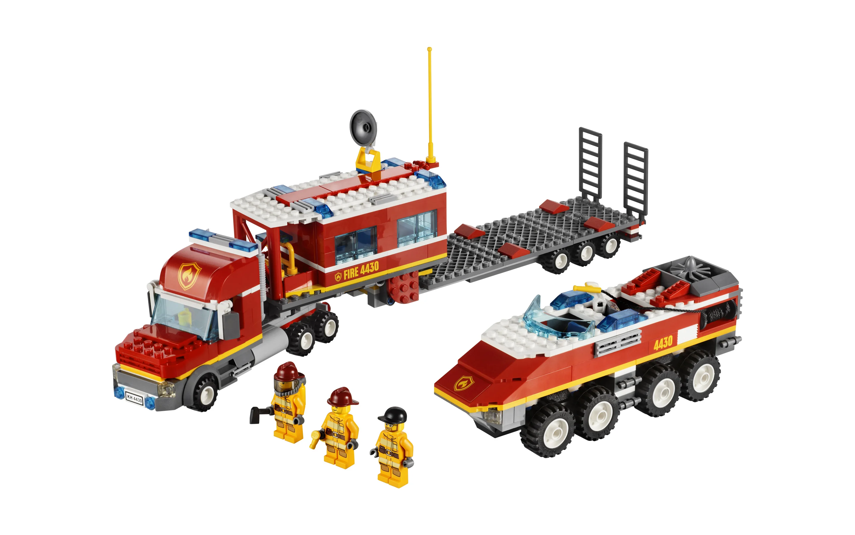 LEGO® 4430 Lego City Transport straży pożarnej Nowy Bez Pudełka - zdjęcie 11